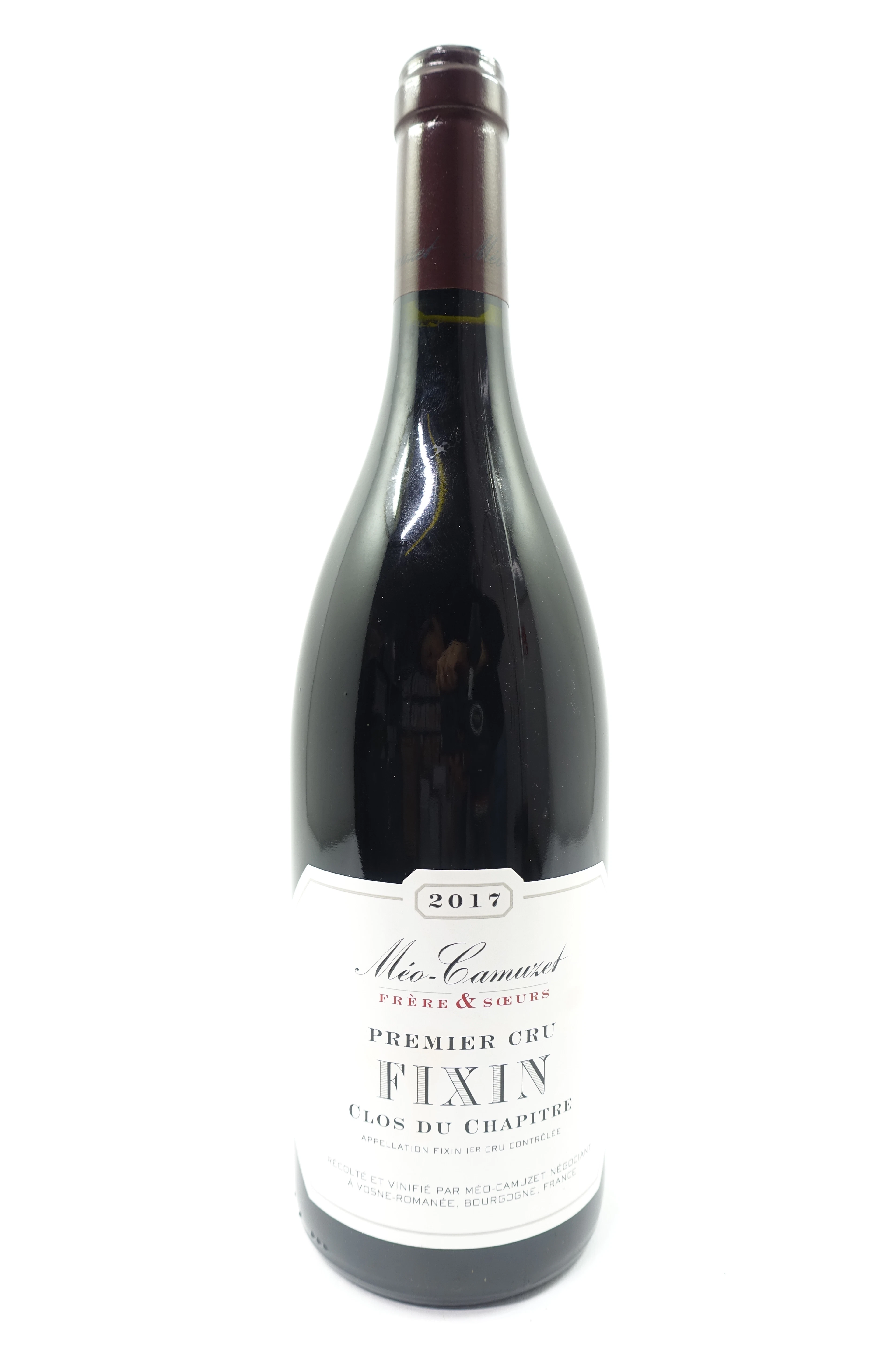 1 bt FIXIN 2017 1er Cru Clos du Chapitre. Méo Camuzet Frère & Sœurs