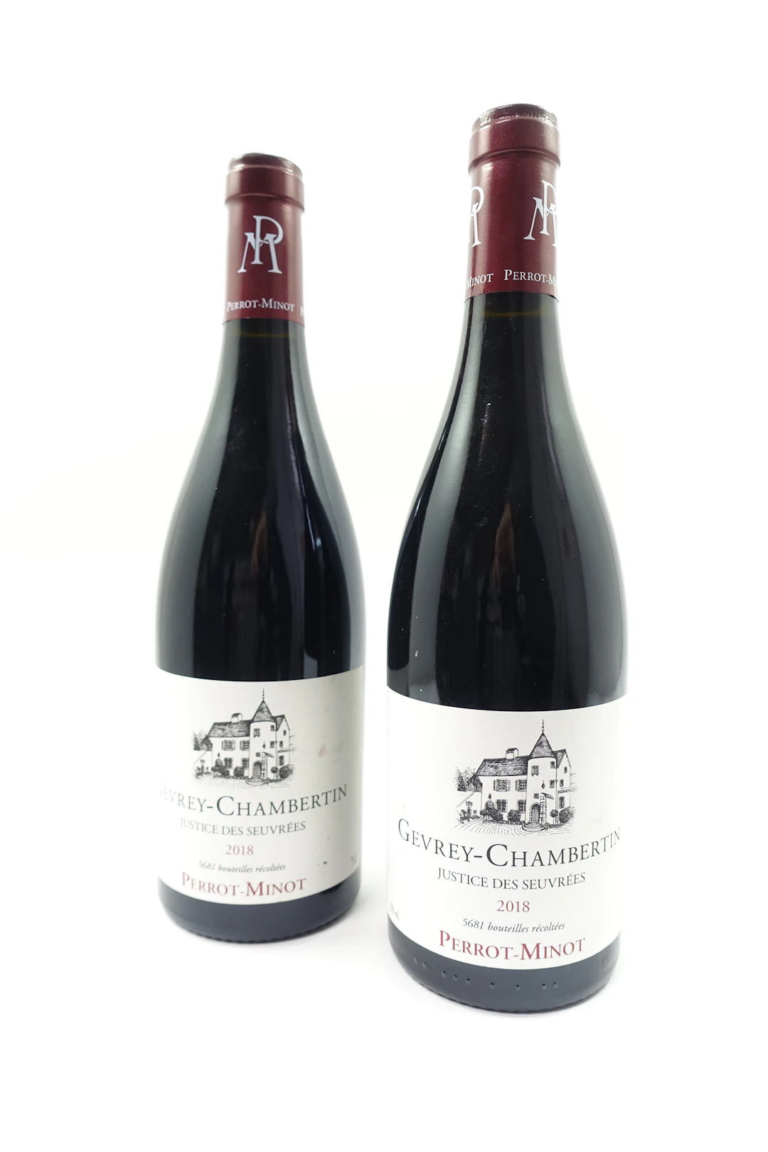 2 bts GEVREY CHAMBERTIN 2018 Justice des Seuvrèes. Perrot-Minot