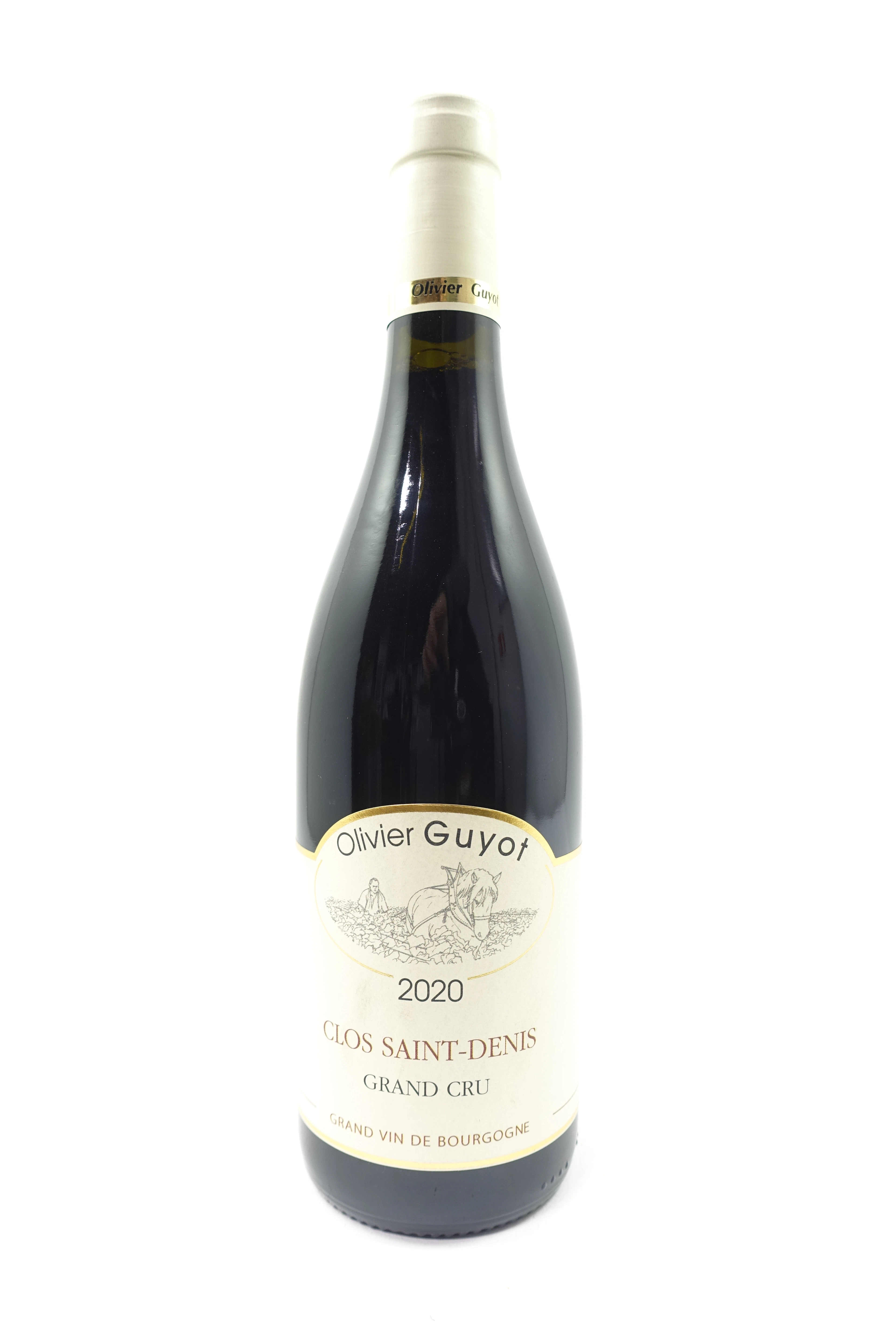1 bt CLOS SAINT DENIS 2020 Grand Cru. Olivier Guyot