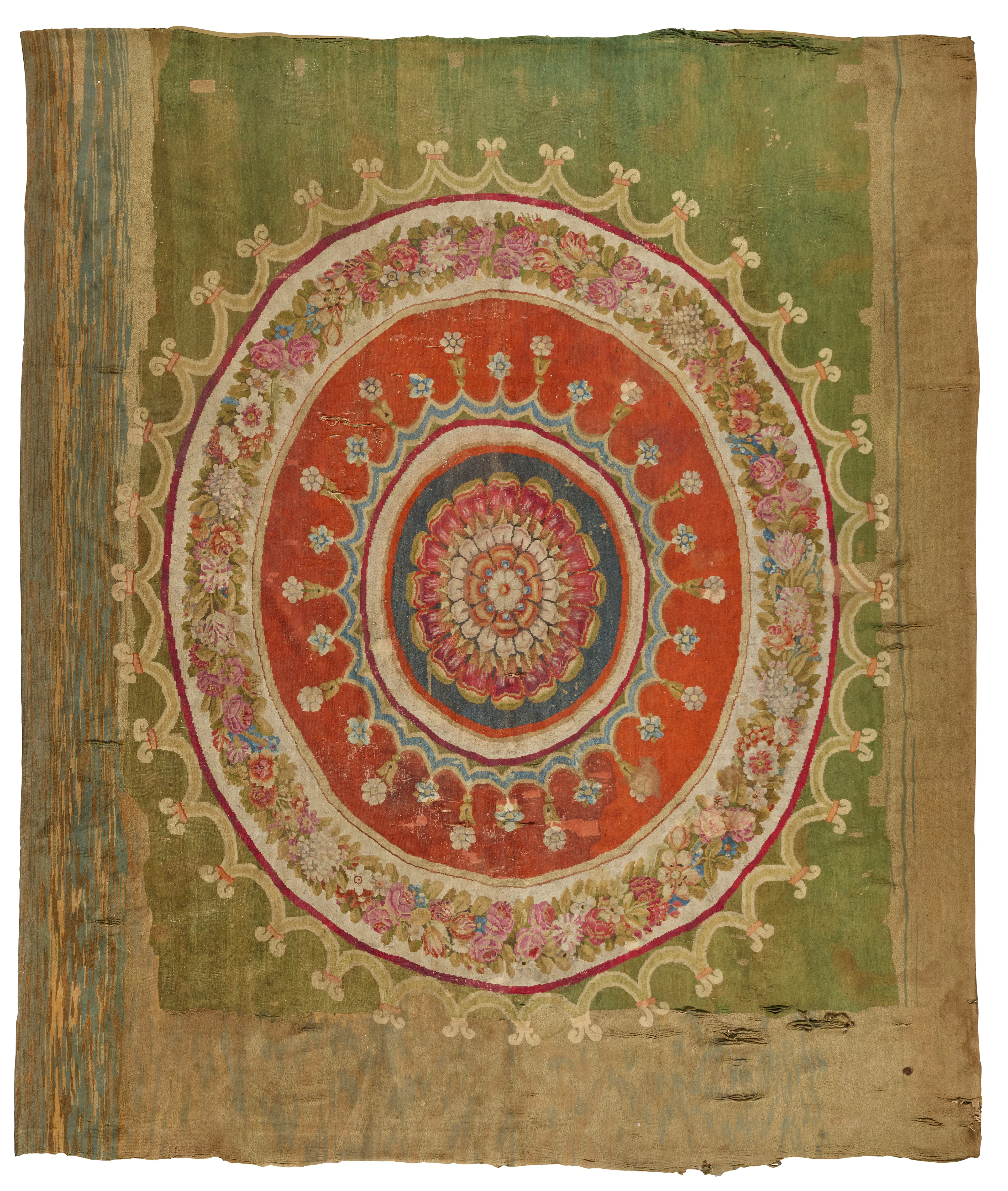 TAPIS D’AUBUSSON DE LA PREMIÈRE MOITIÉ DU XIXe SIÈCLE, FRANCE, VERS 1840