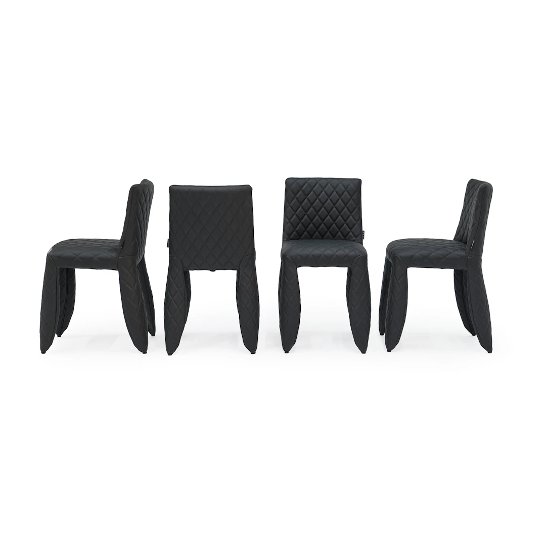 Marcel WANDERS Né en 1963 Suite de quatre chaises "Monster"