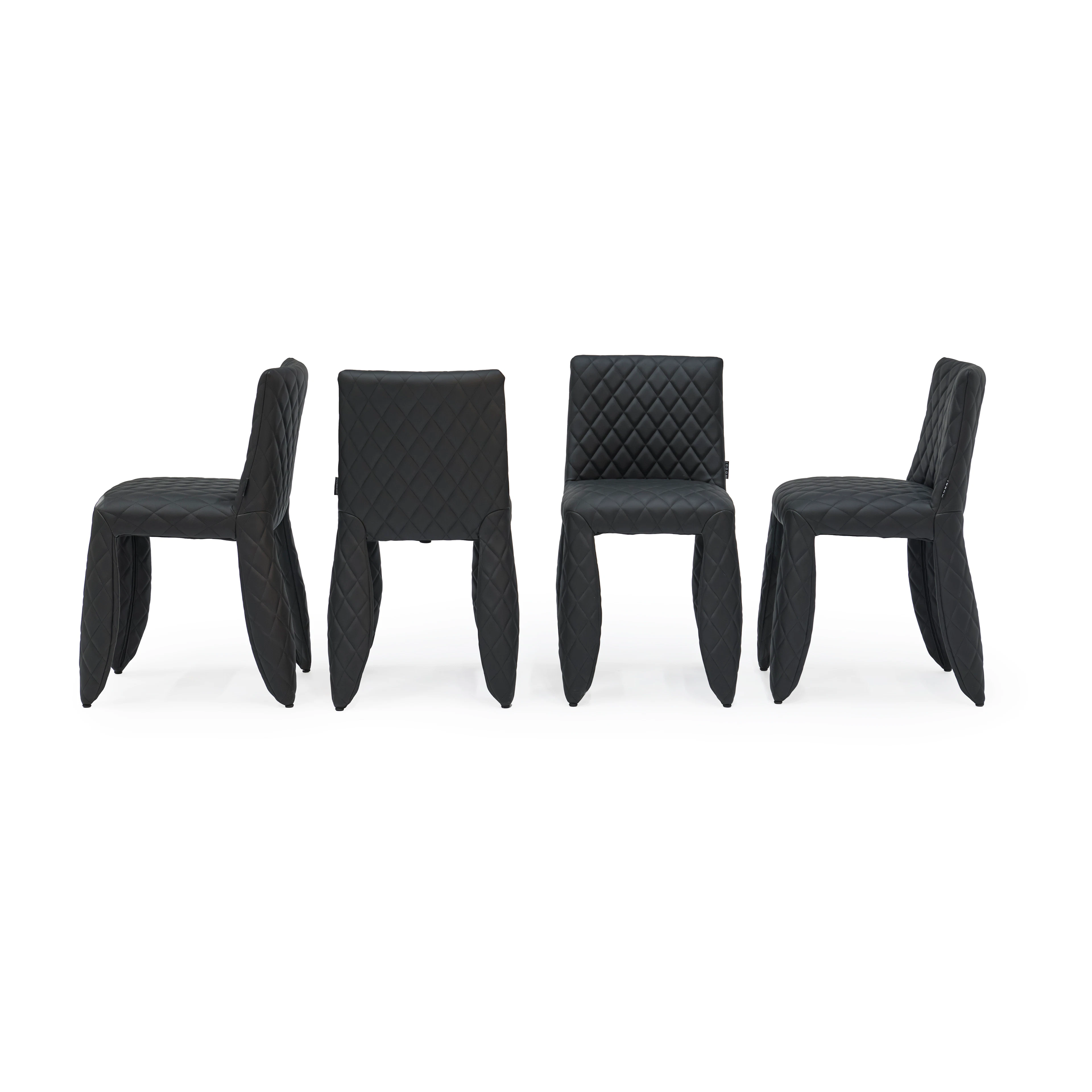 Marcel WANDERS Né en 1963 Suite de quatre chaises "Monster"