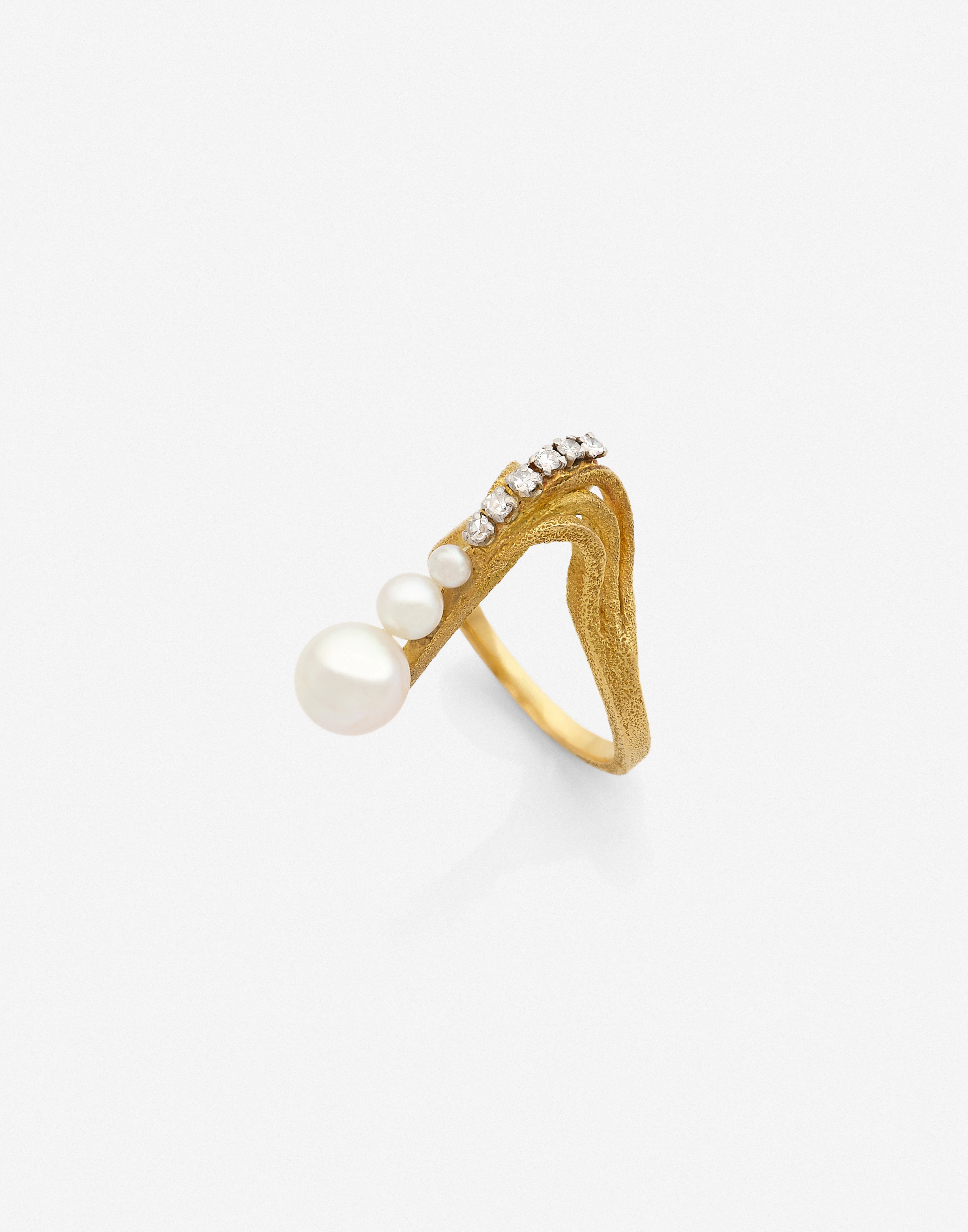 Jean VENDOME (1930-2017) Bague "Cygne"