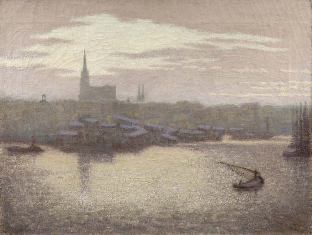 Vue de la Garonne, quai de la Monnaie, Bordeaux - 1932