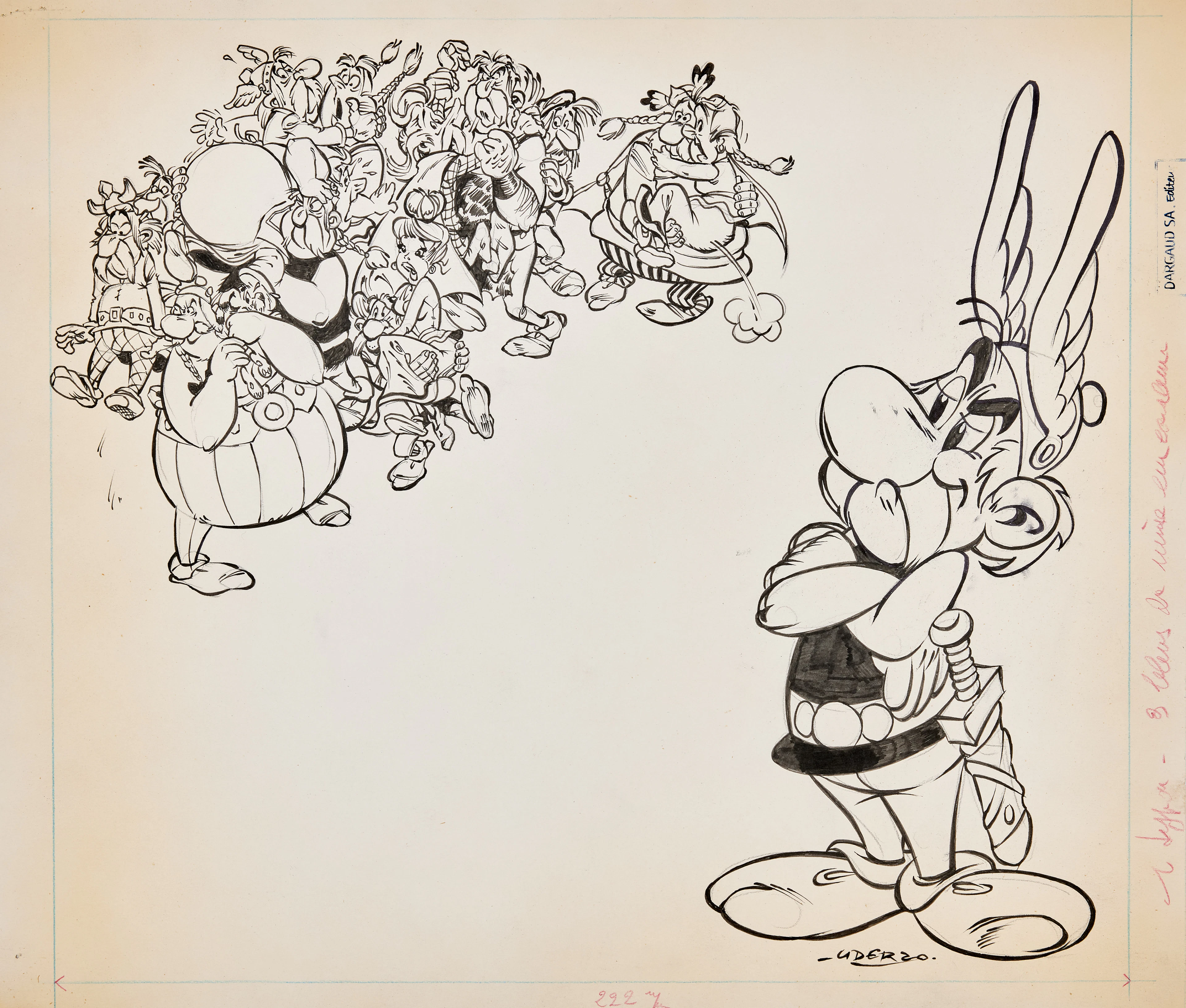 Albert UDERZO 1927 - 2020 Astérix