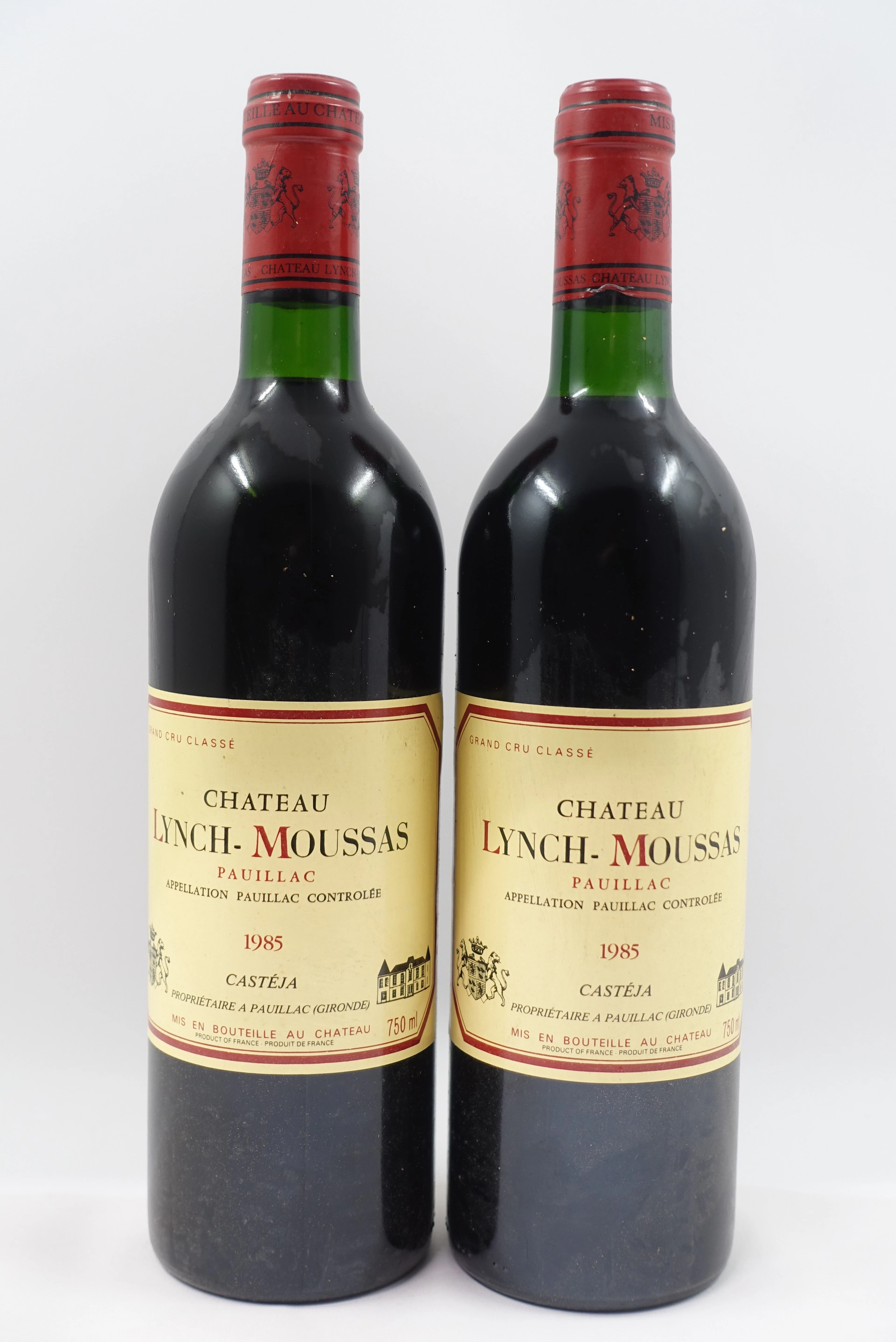 7 bts CH LYNCH MOUSSAS 1985 5è GC Pauillac