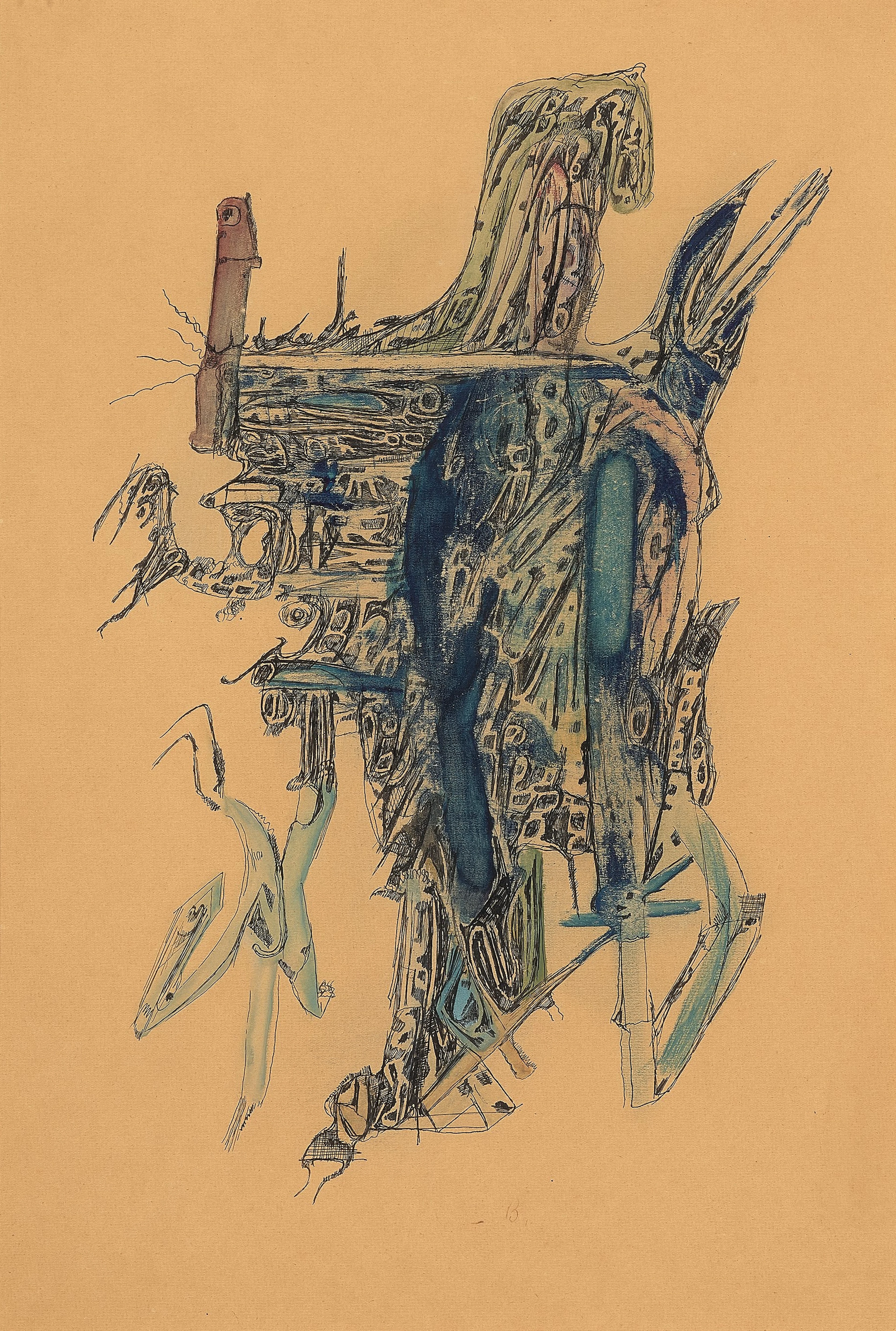 Camille BRYEN 1907-1977 Sans titre - circa 1946-49