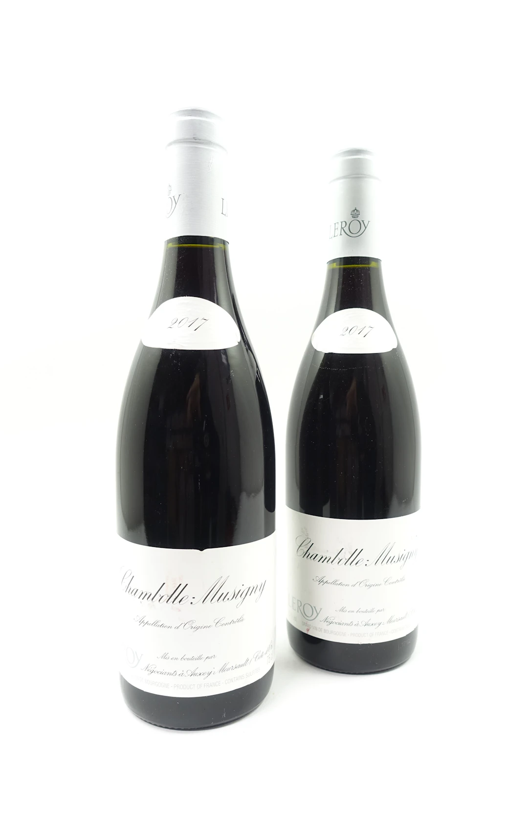 2 bts CHAMBOLLE MUSIGNY 2017 Leroy Négociants