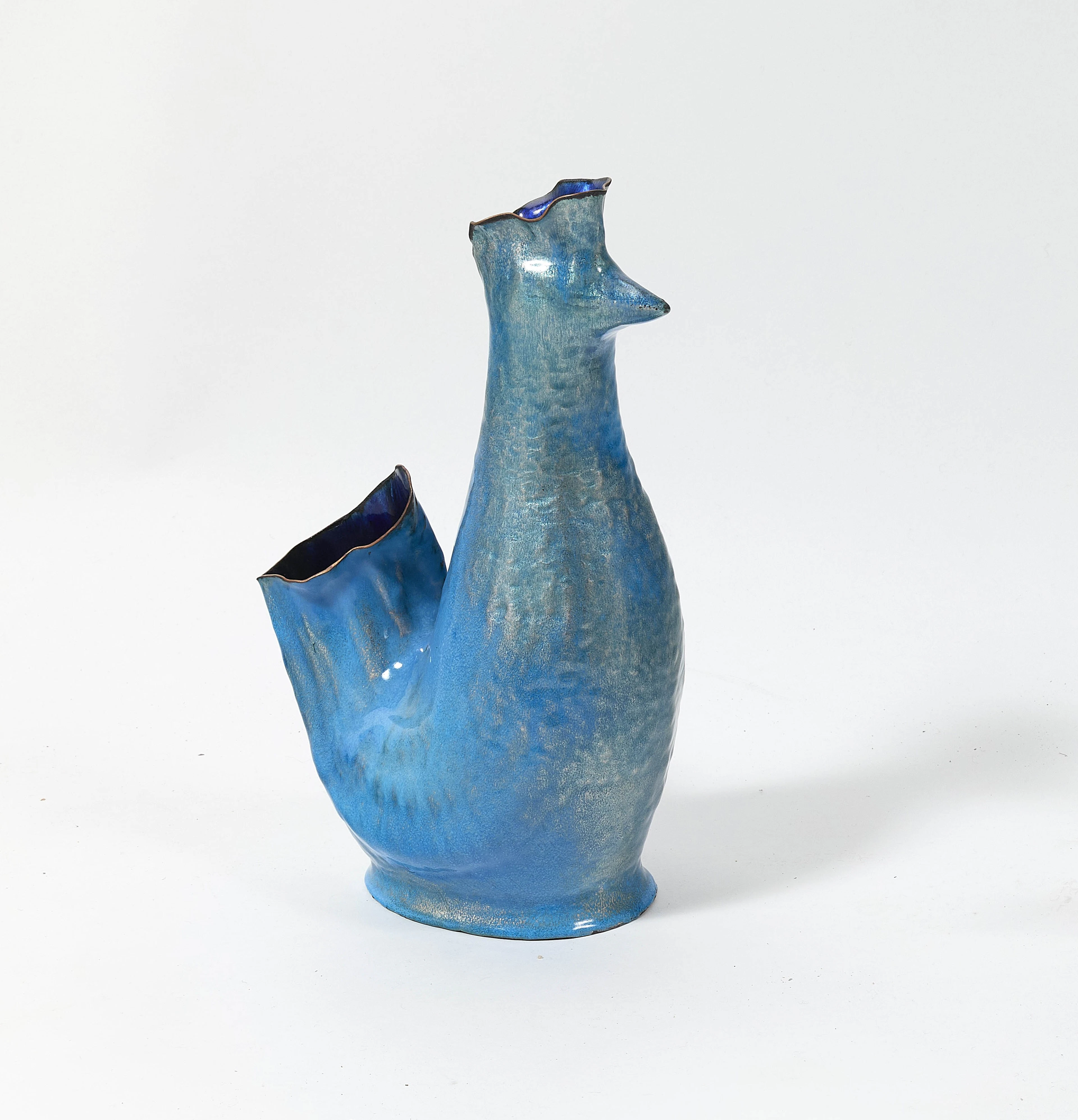 Gio PONTI & Paolo DE POLI 1891-1979 & 1905-1996 Vase « Poule » – circa 1950