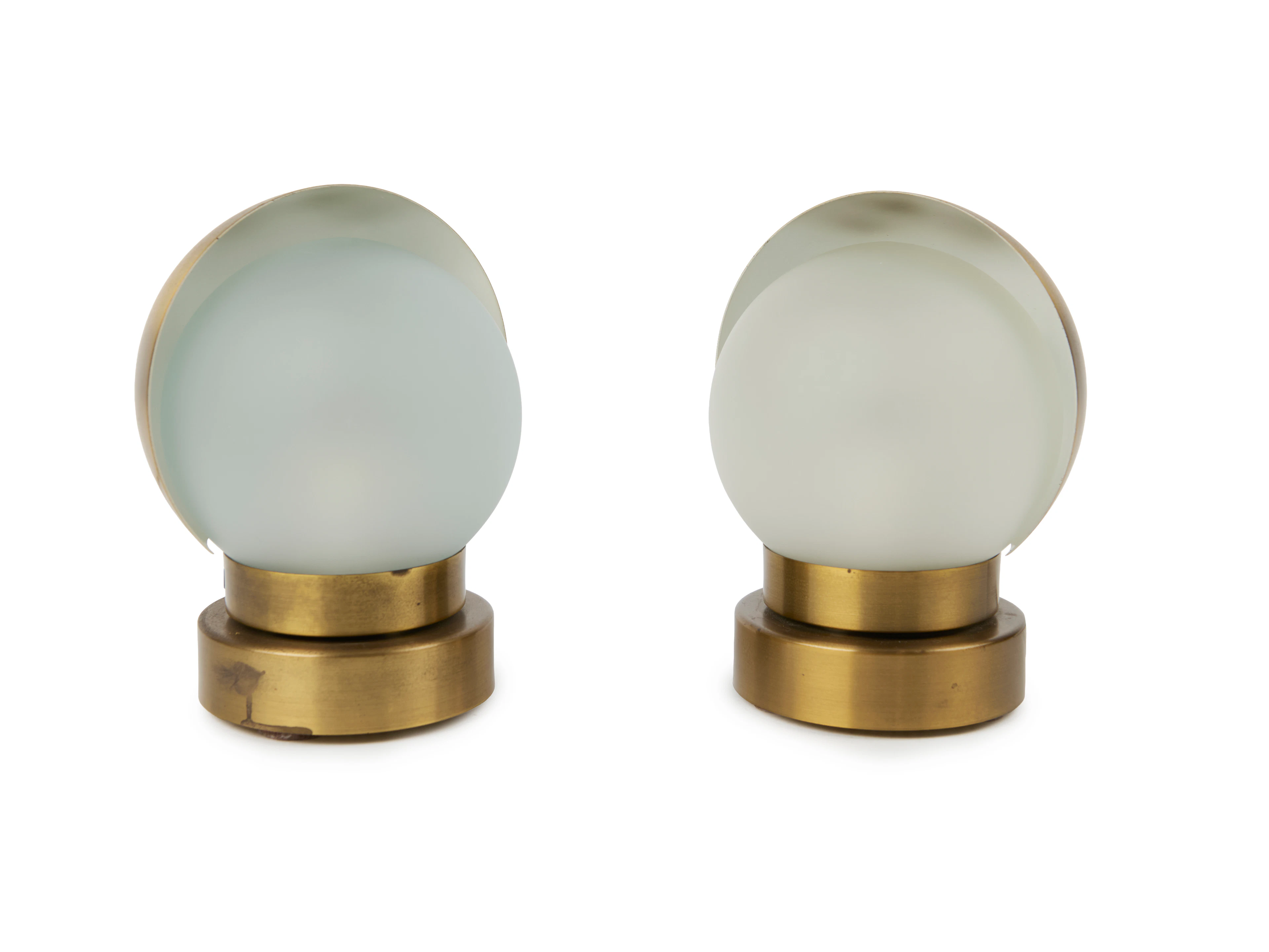 Ateliers Jean PERZEL Paire de lampes mod. 1143 L - modèle créé circa