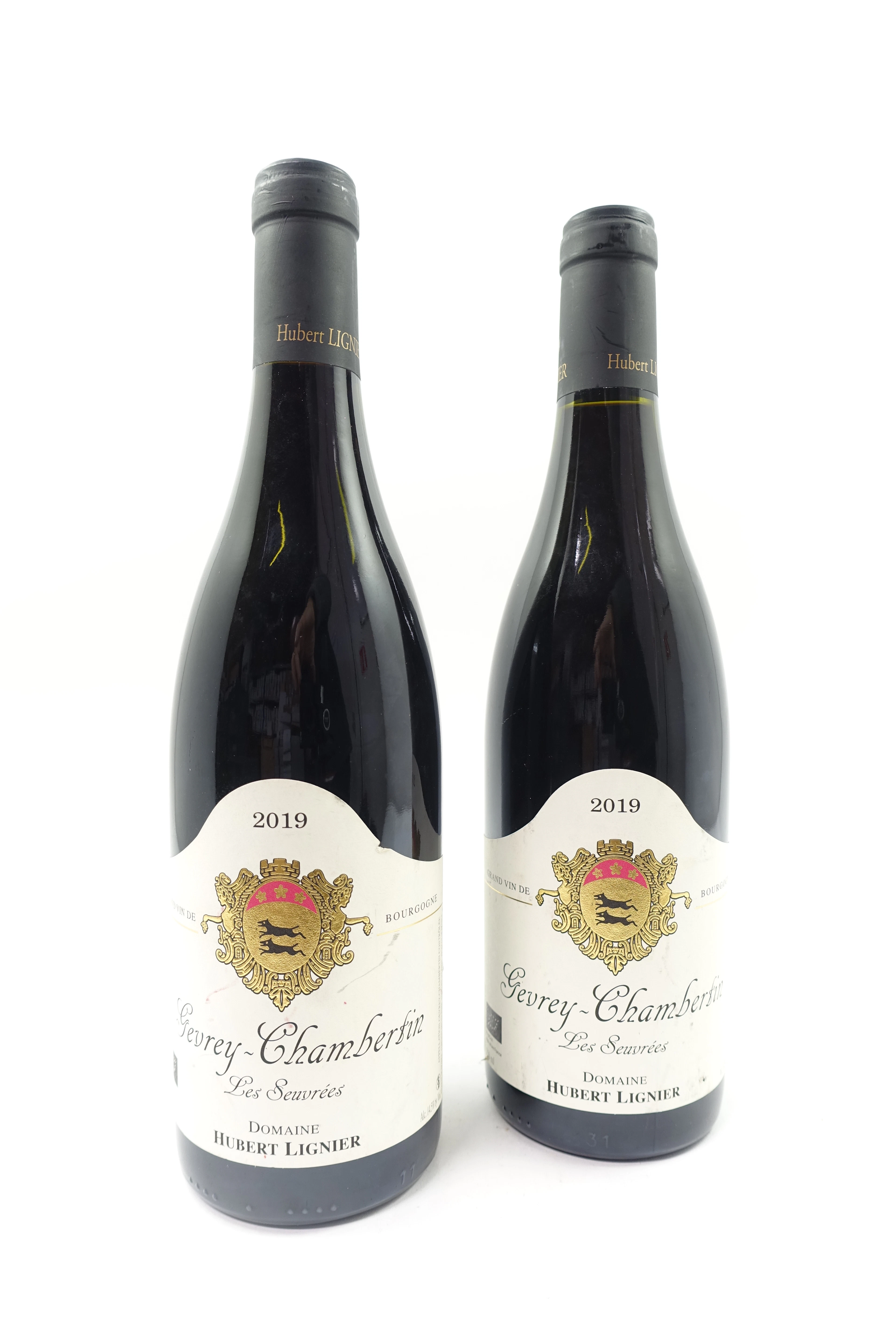 2 bts GEVREY CHAMBERTIN 2019 Les Sevrées. Hubert Lignier