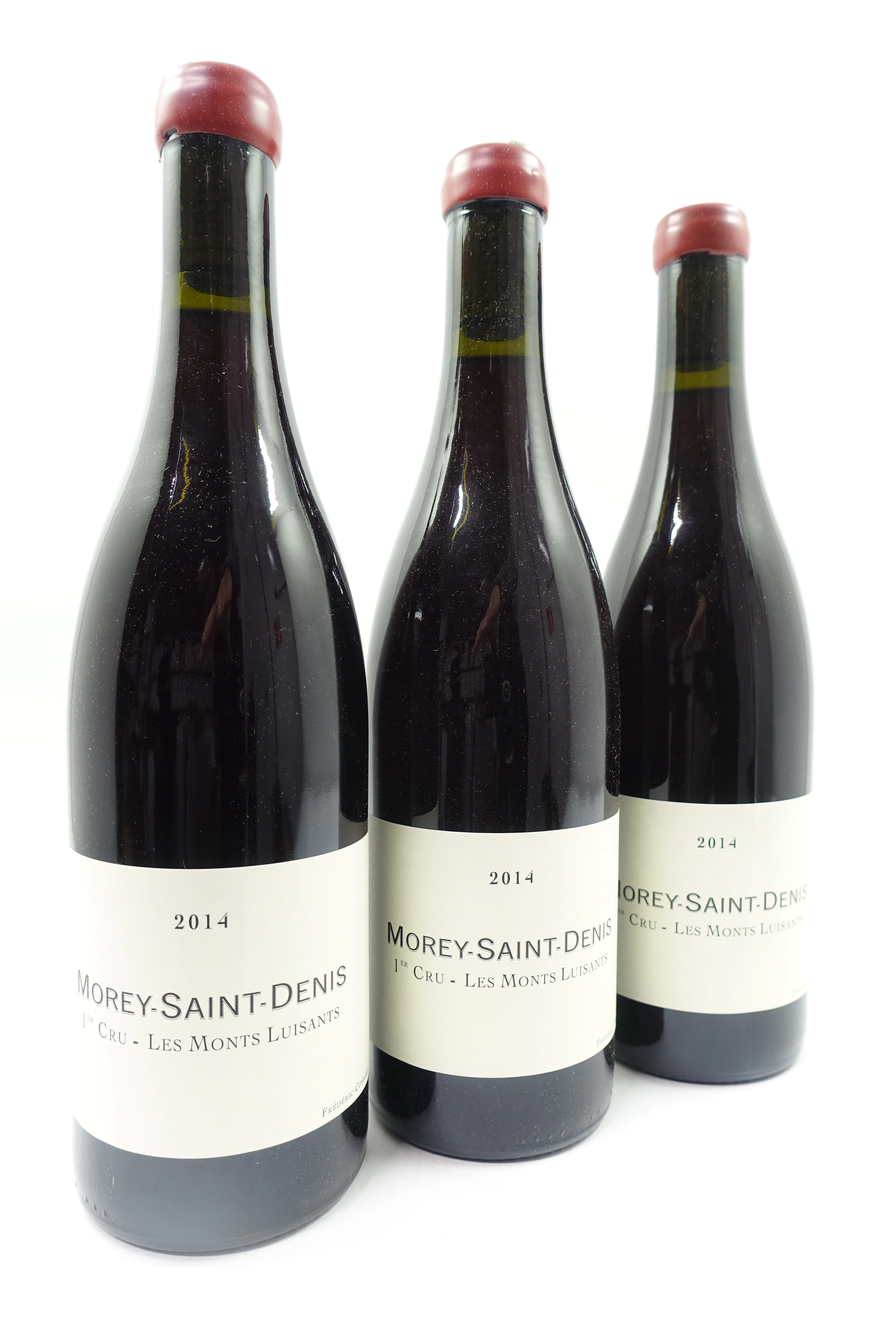 6 bts MOREY SAINT DENIS 2014 1er Cru Les Monts Luisants. Frédéric