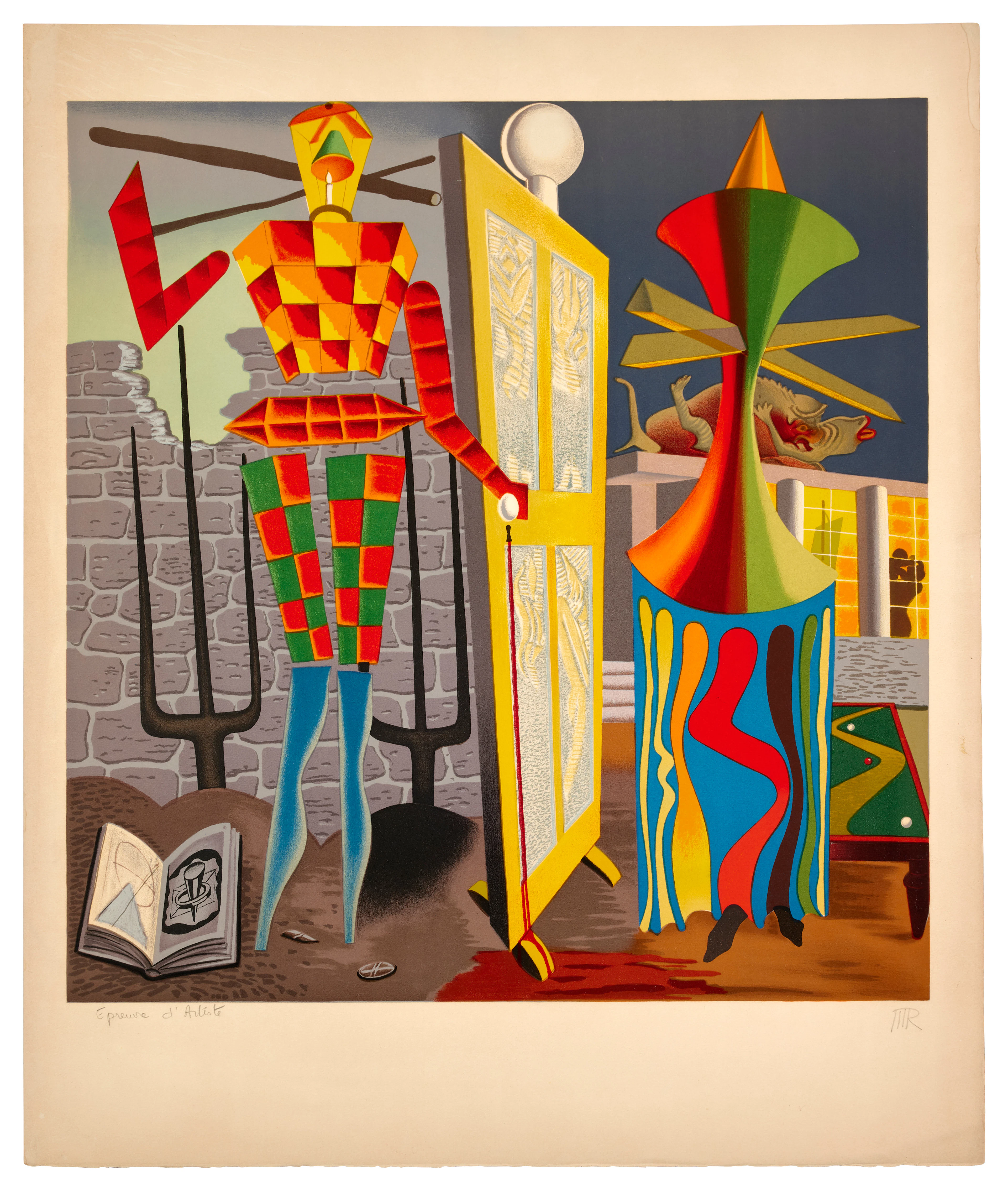 MAN RAY 1890 - 1976 Le Beau Temps - 1973