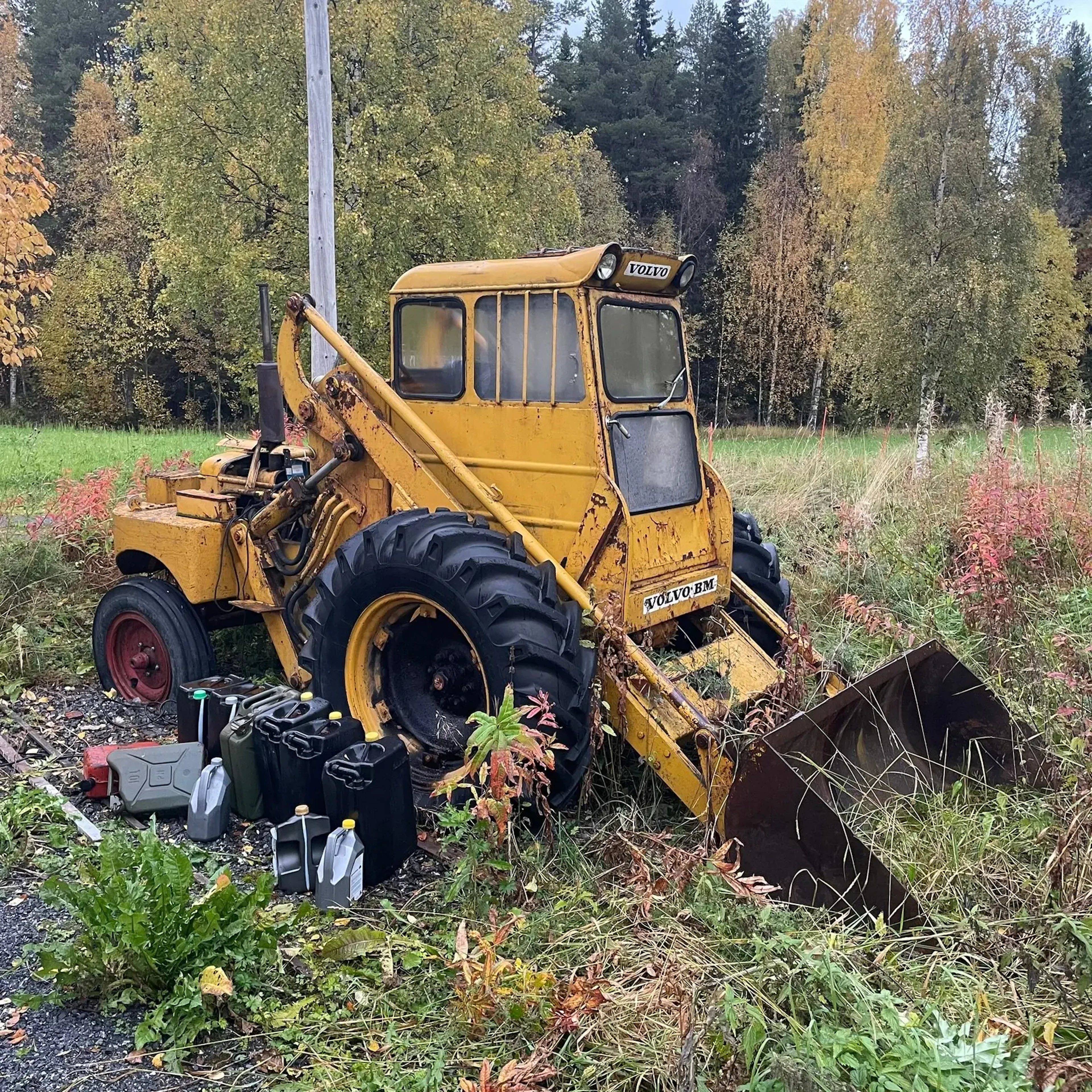 Volvo BM Baklastare med tillbehör - Baklastare
