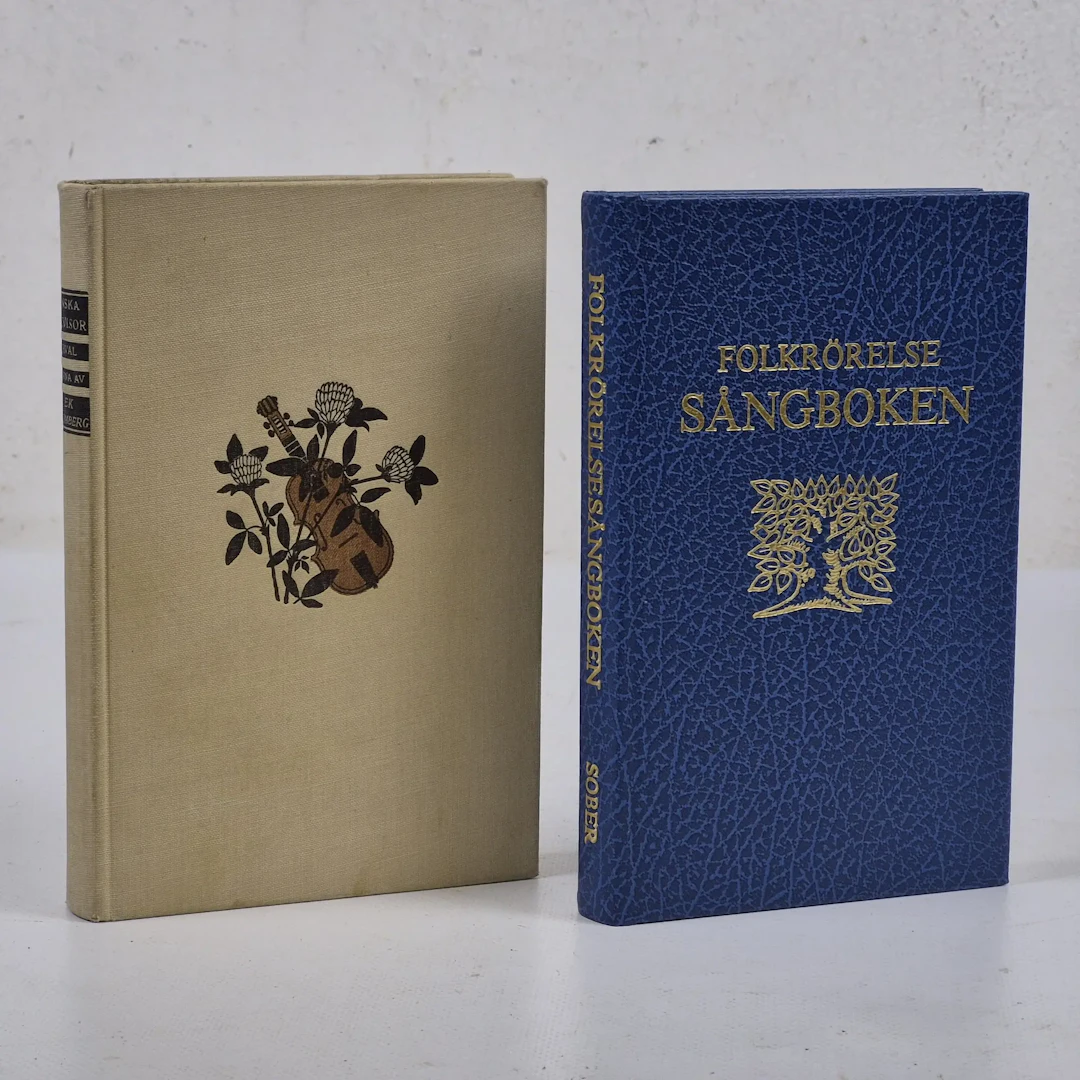 "Svenska folkvisor" & "Folkrörelse sångboken" - Sverker Ek & Erik