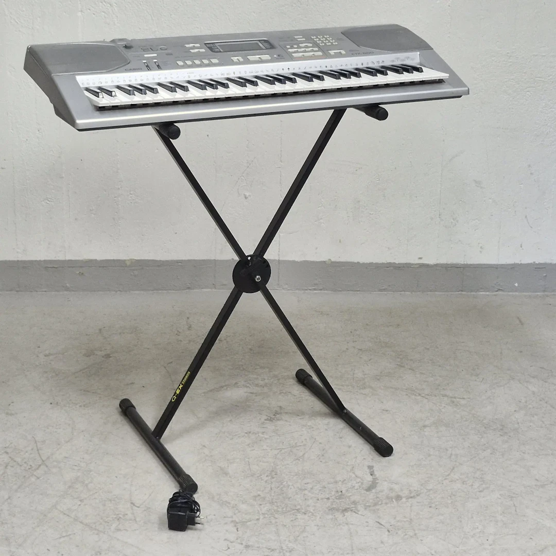 Keyboard med stativ - Casio, CTK-800 - Synthesizer - Synth