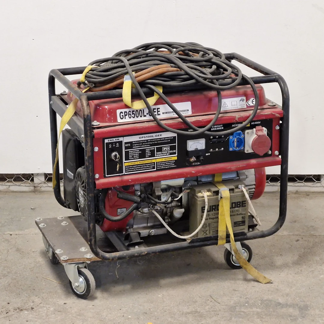 Glendale Bensingenerator - GP6500L-GEE - 400V - Generator - Elverk