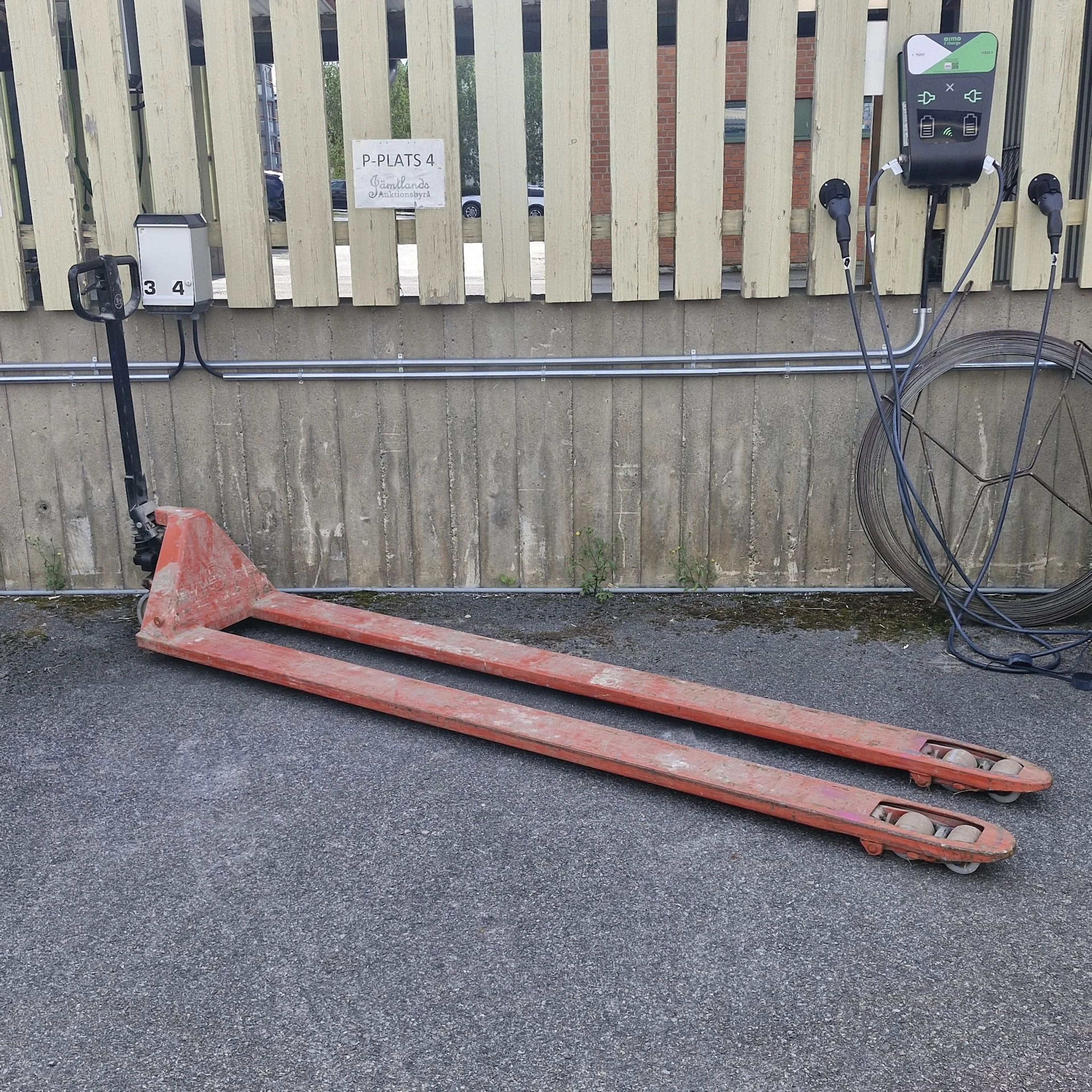Lång pallyft - Palldragare - Hjälpmedel