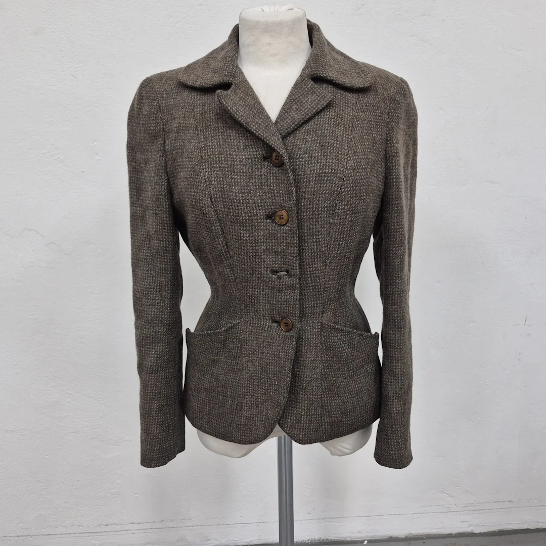 Figursydd damjacka i ull? - Jacka - "Distingo" - Vintage