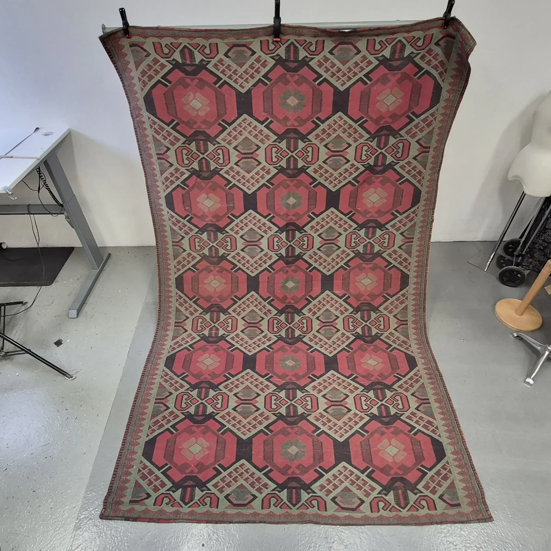 Sängöverkast ? - Duk - Textil - Matta - 286 x 182 cm - Jugend
