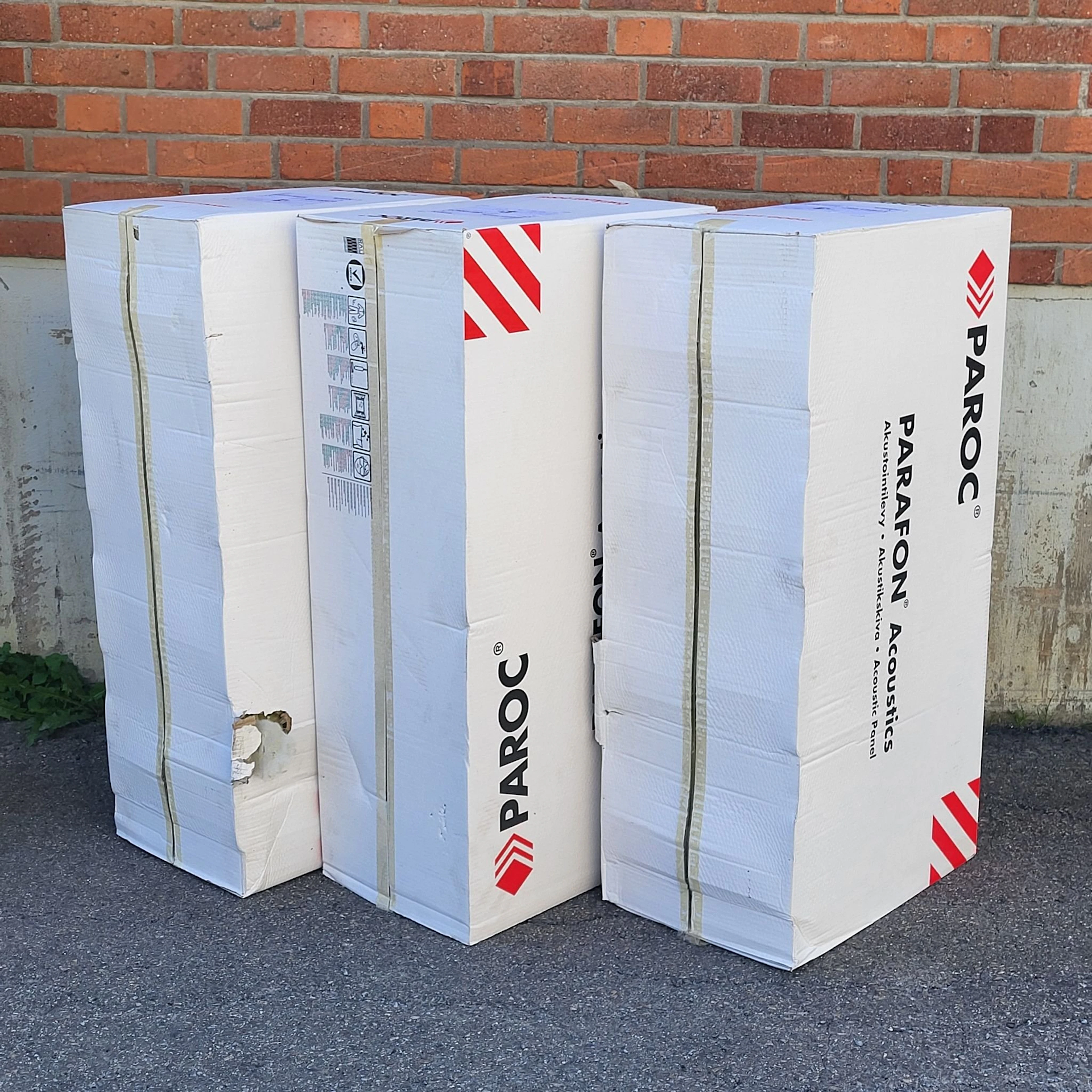 3st kartonger med isolering - Paroc