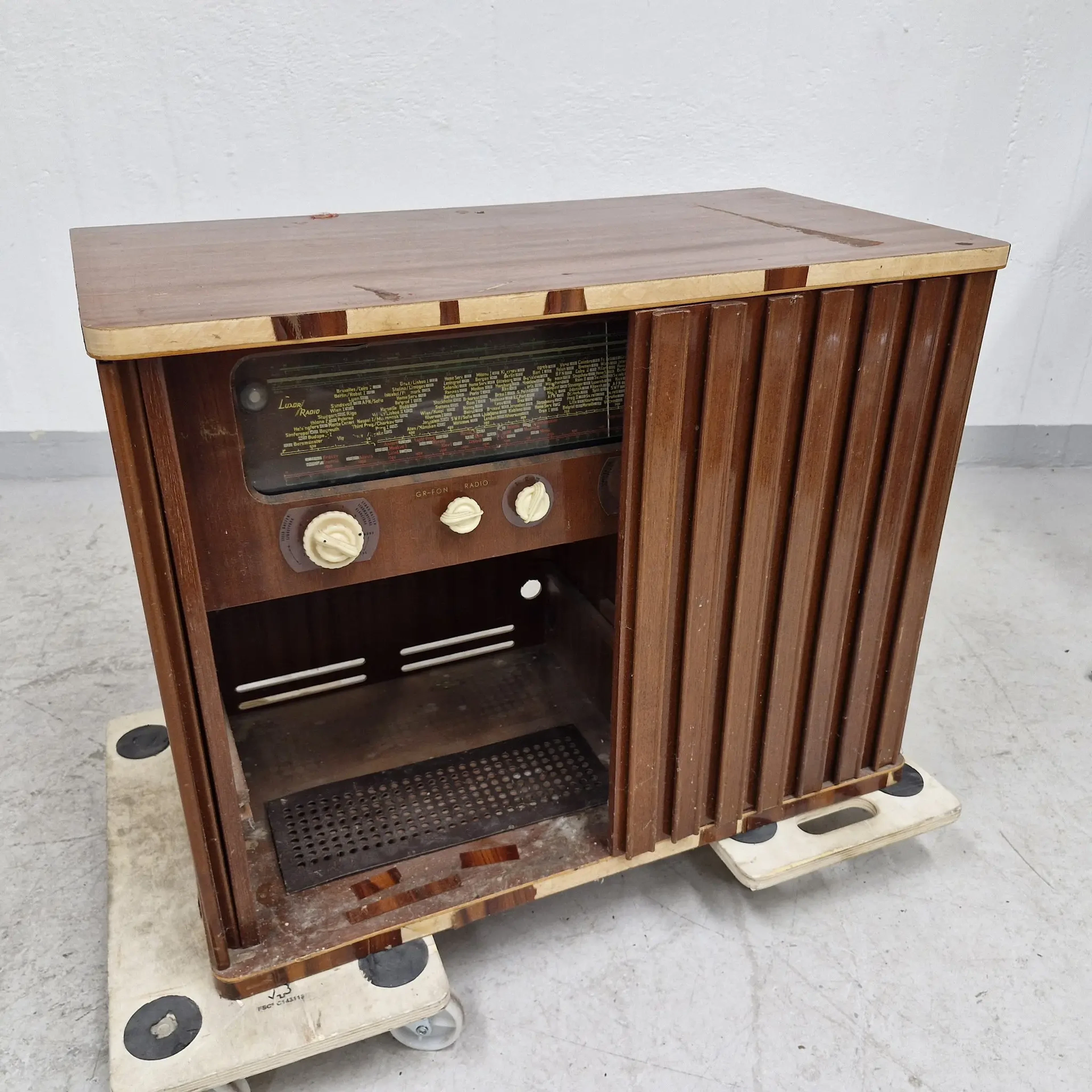 Äldre radioapparat - Luxor, GR-FON - Radio - 1900-tal - Vintage