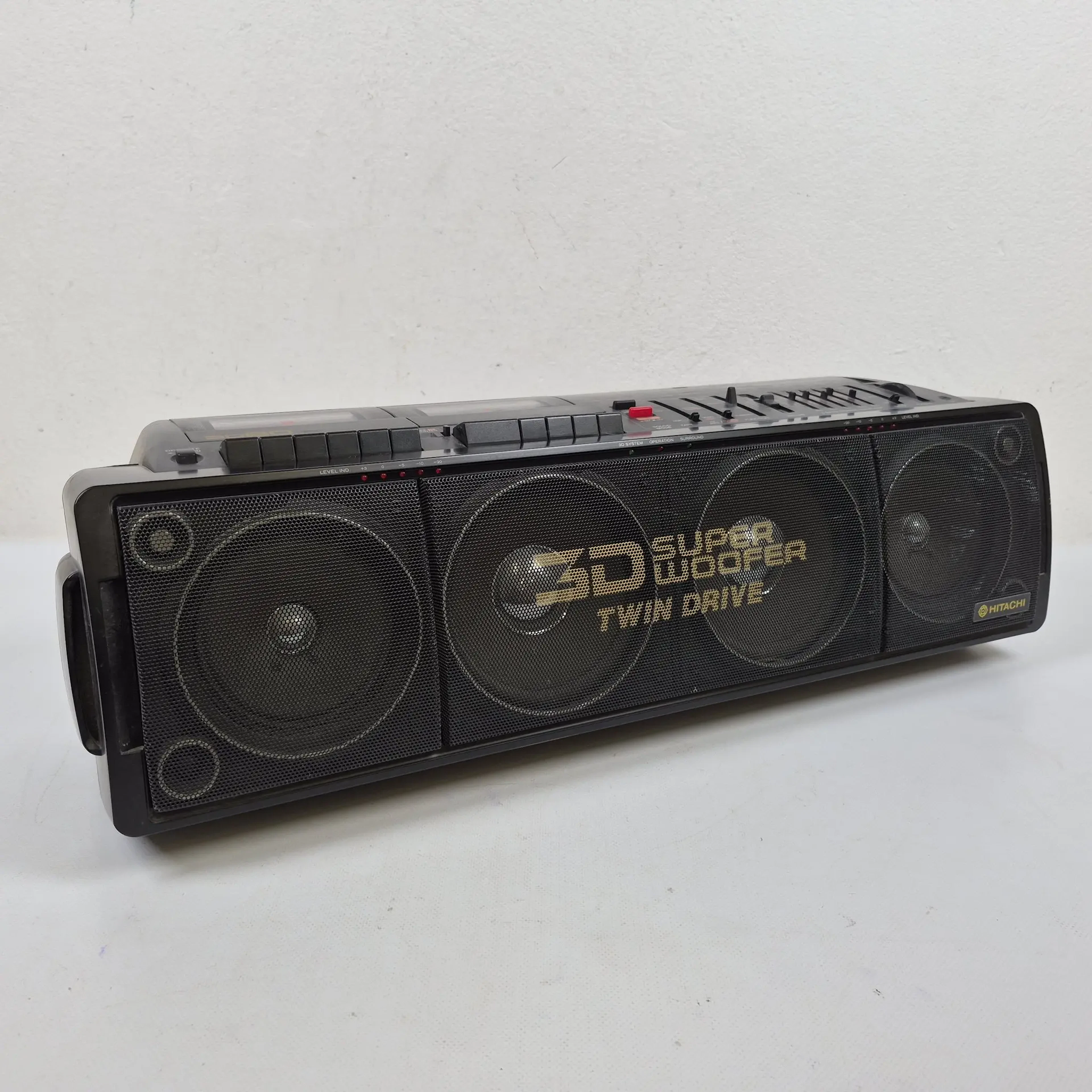 Bergsprängare med kassettbandspelare & radio - Hitachi 3D80 / TKR-3D80