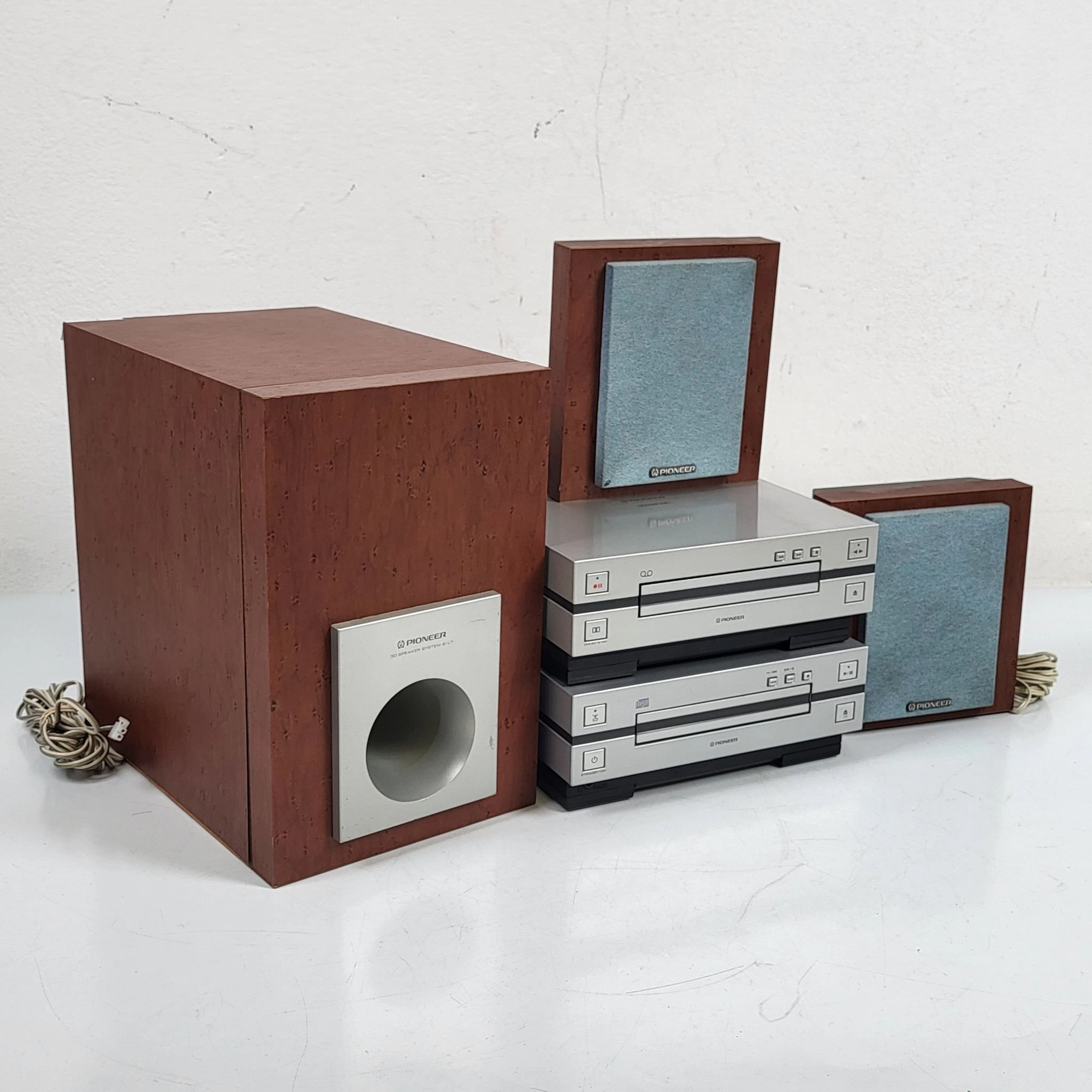 Pioneer stereo casette deck med högtalare - S-L7 - CT L7