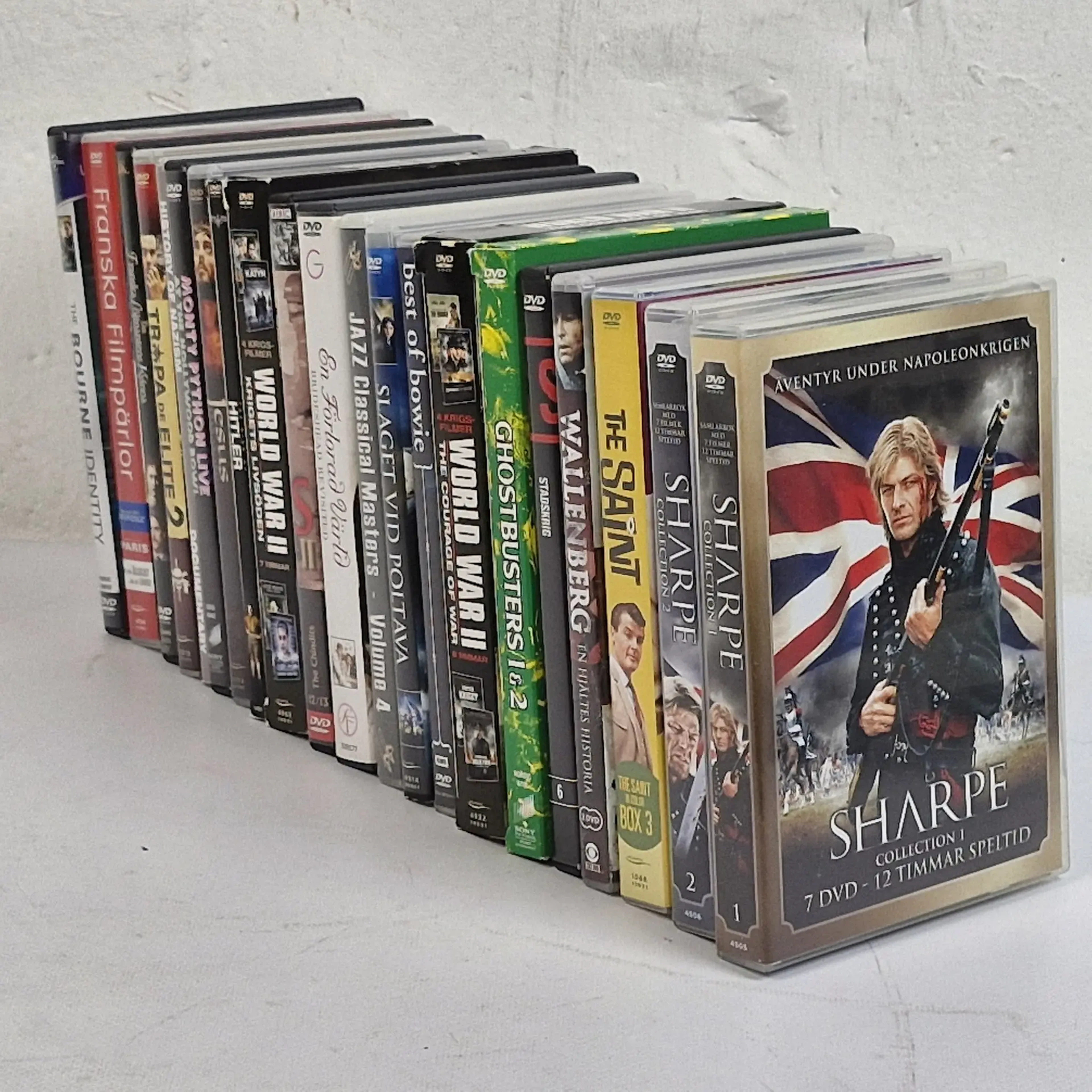 Parti film- & serie DVD-titlar - Filmer & dokumentärer - Samling