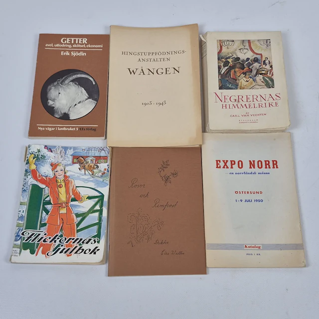 "Expo Norr", "Wången", "Rosor & rimfrost" & "Flickornas julbok" m.m.