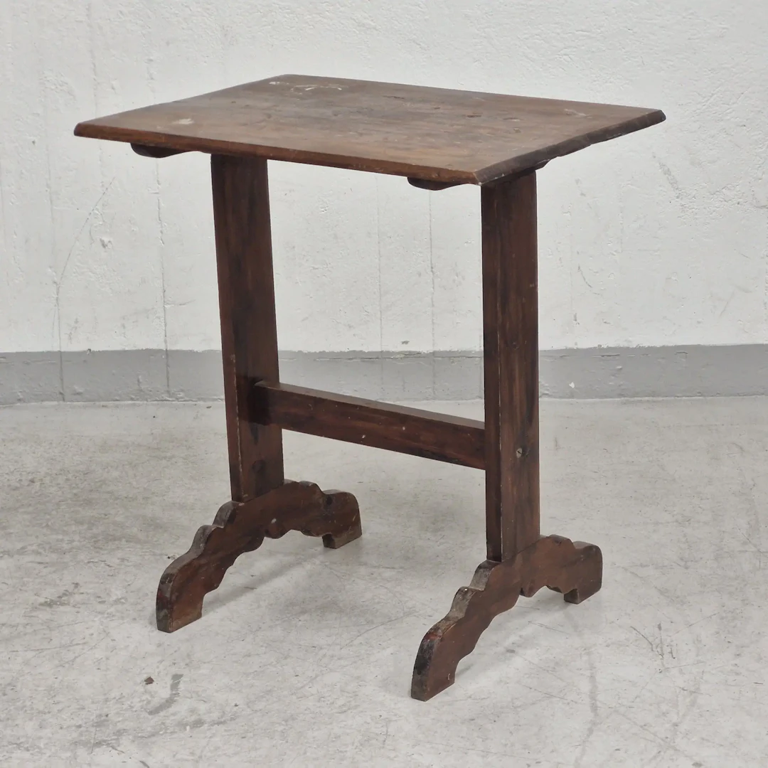 Sidobord i trä - Bemålad - Lampbord - Träbord - Allmoge - 1900-tal - Antik