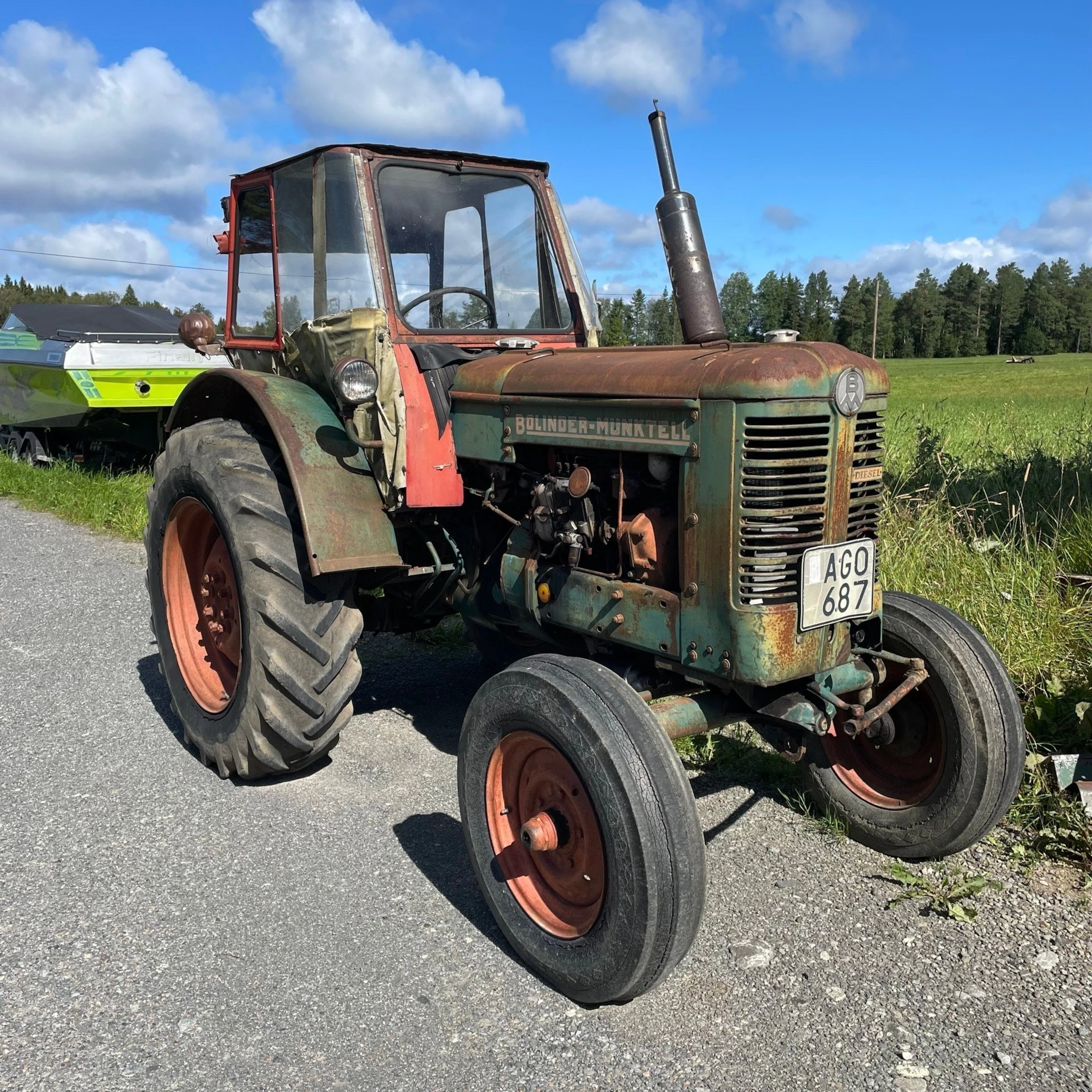 Bolinder-Munktell Traktor 1955 - BM35