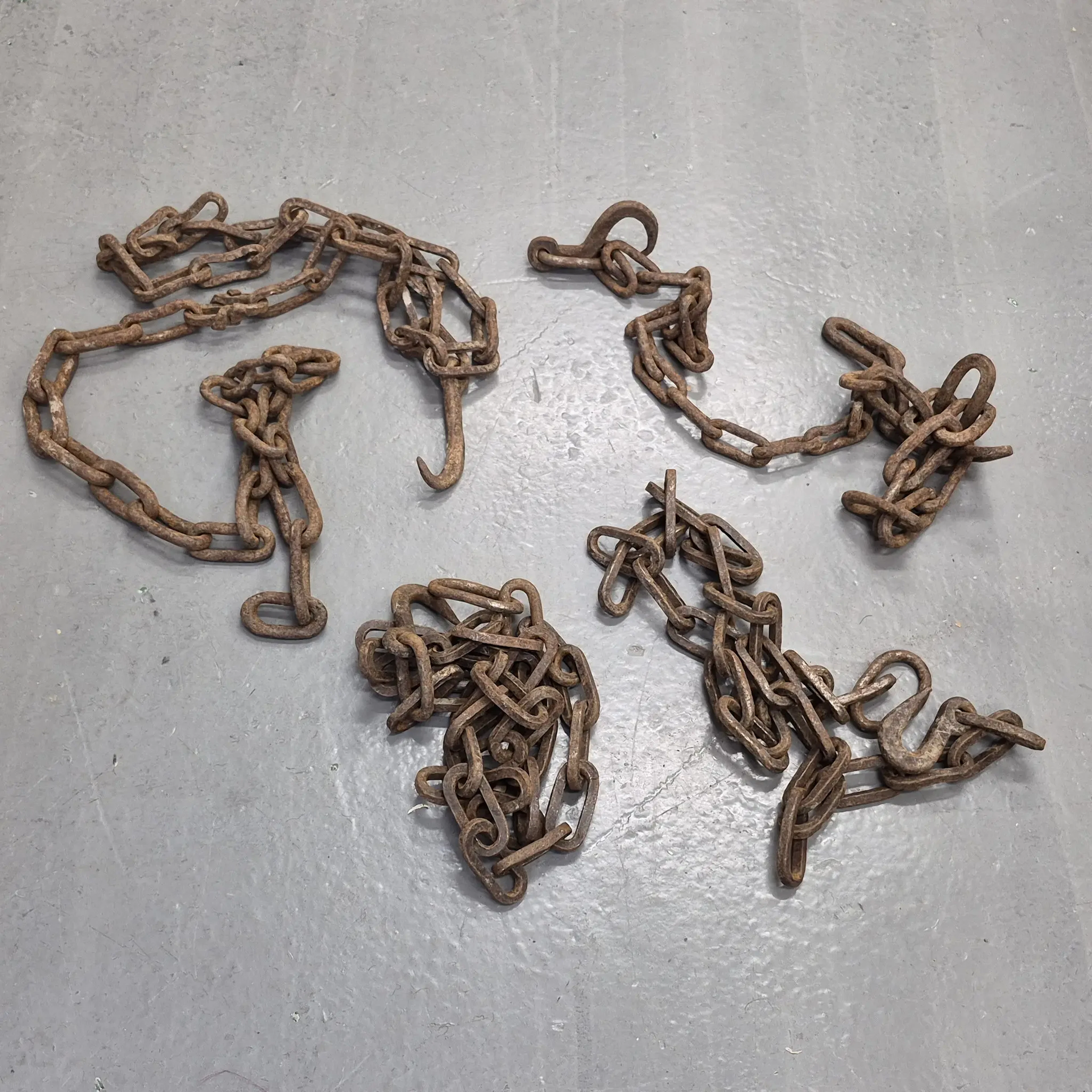 4st. Järnkättingar - Kedjor - Timmerhakar