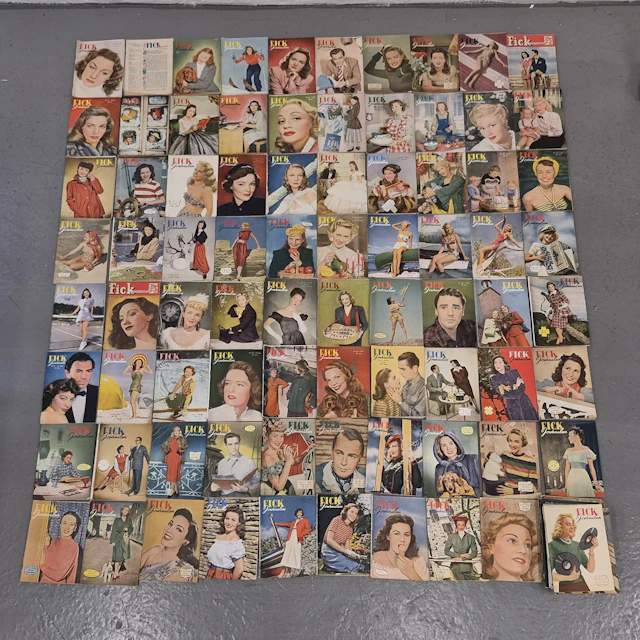 Parti äldre tidningar - "FICK journalen"