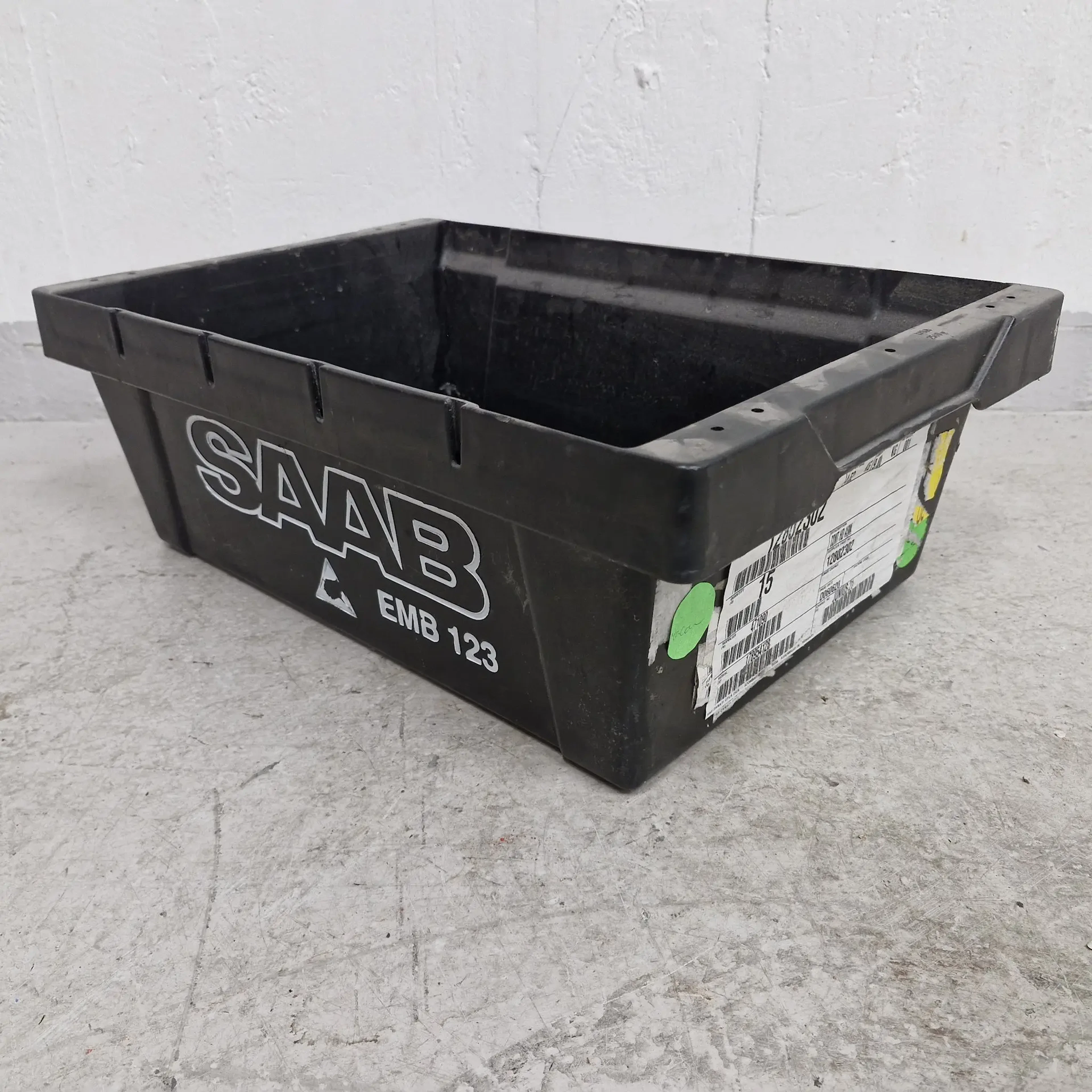 Förvaringslåda i plast - SAAB - Plastlåda - Låda