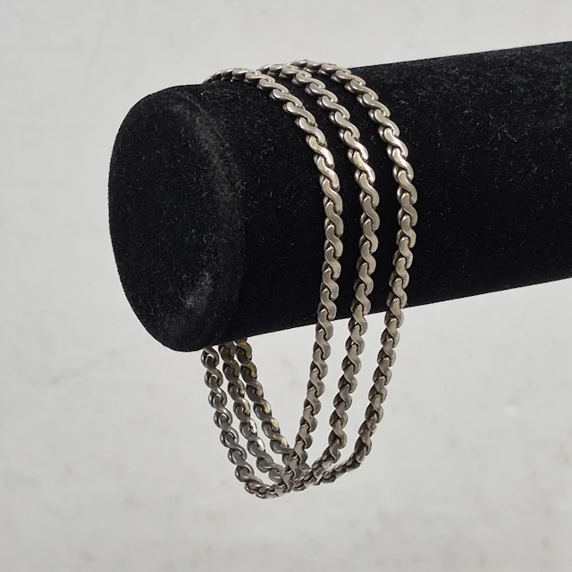 Armband i silver - Silverarmband - 835 - Kattfot