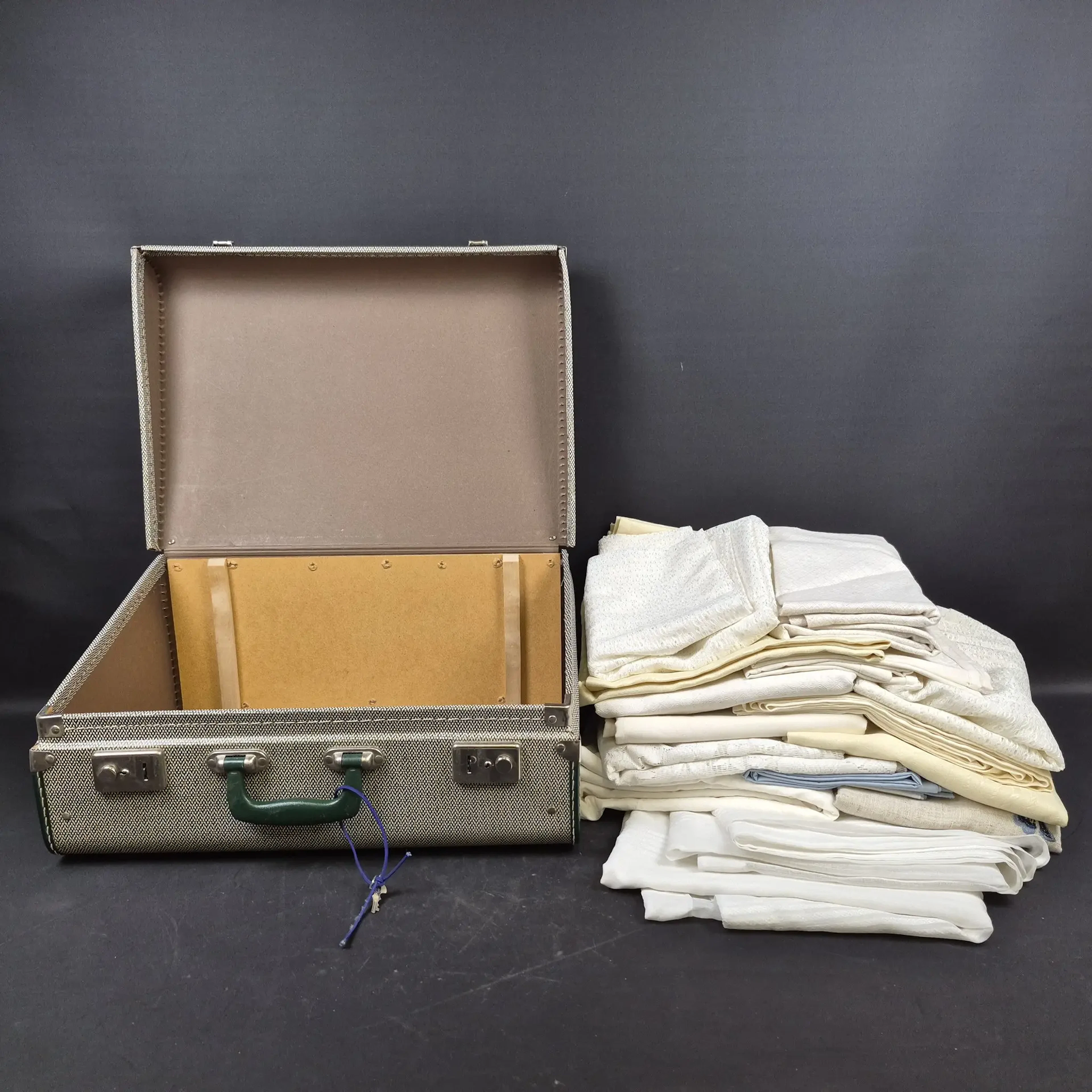 Väska med div blandade textilier - Vintage