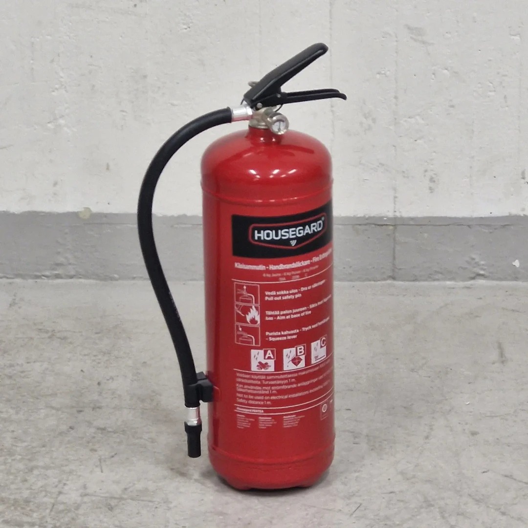 Pulversläckare - Housegard - 6 kg - Brandsläckare