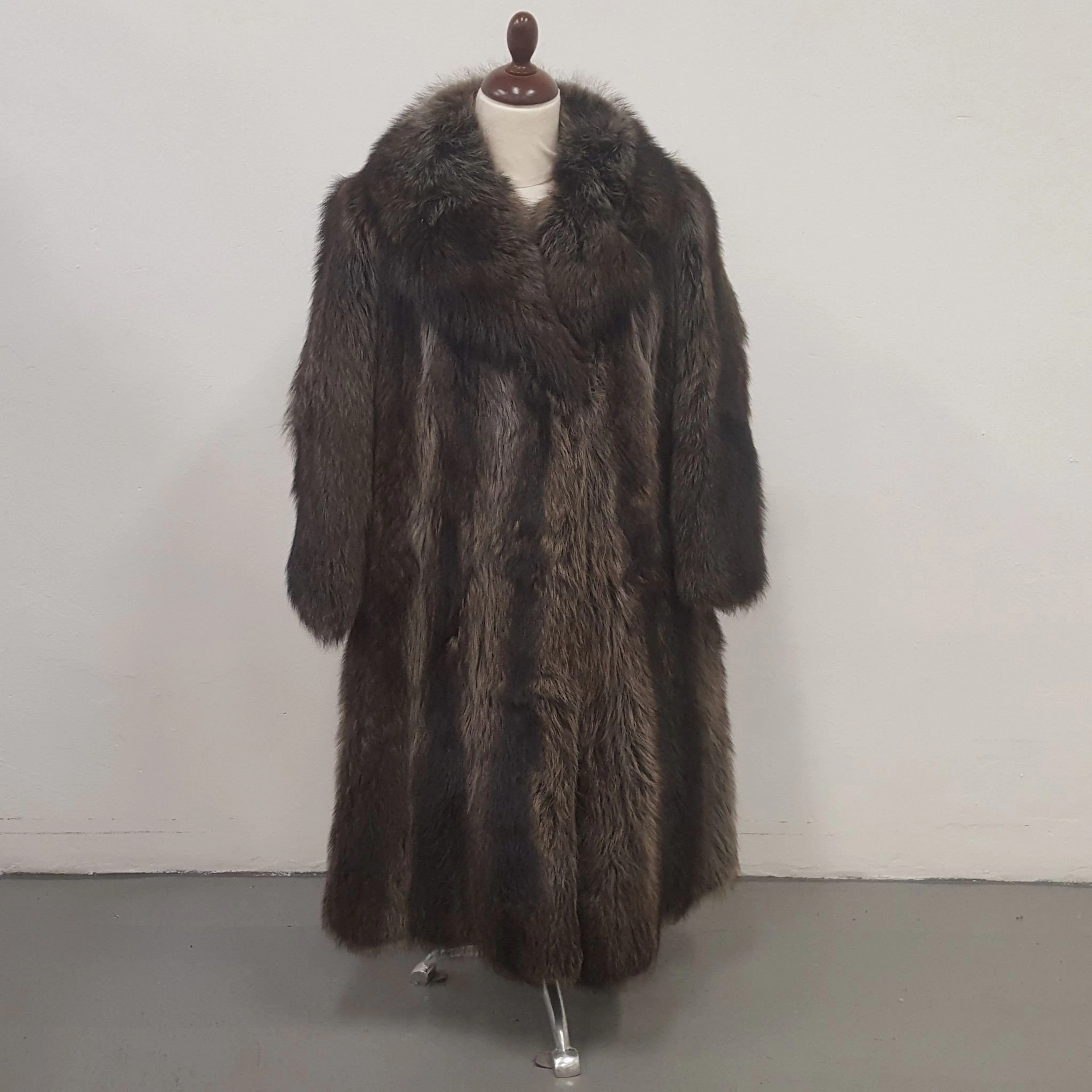Kappa i päls - Pälskappa - Rune Landert, Stockholm - Vintage