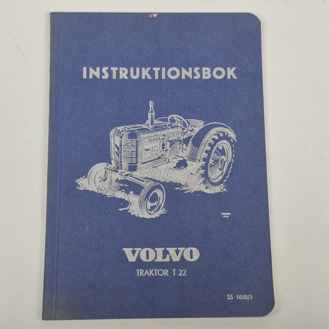 Instruktionsbok - "Volvo Traktor T22"