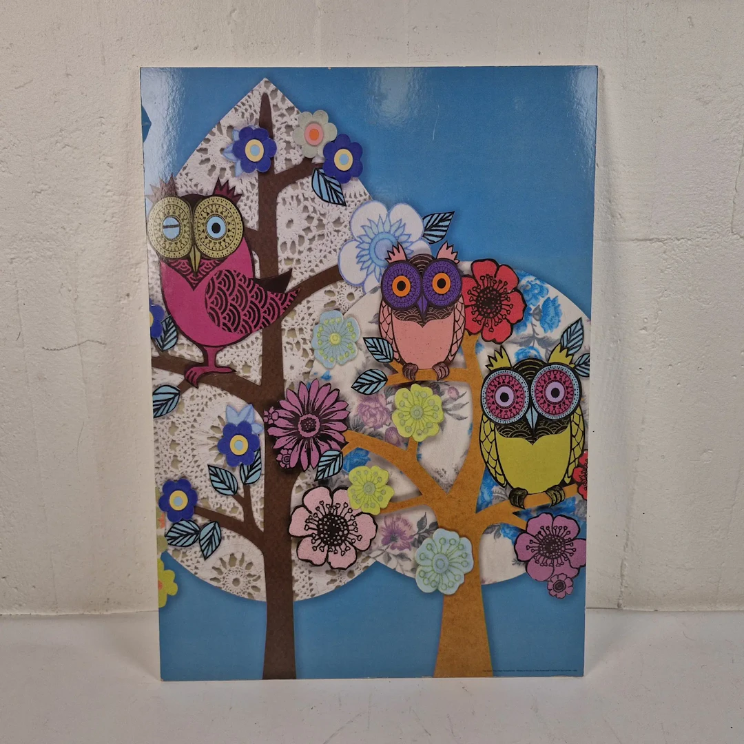 Helen Musselwhite - Owl Stock II - IKEA - Tavla - Väggdekoration