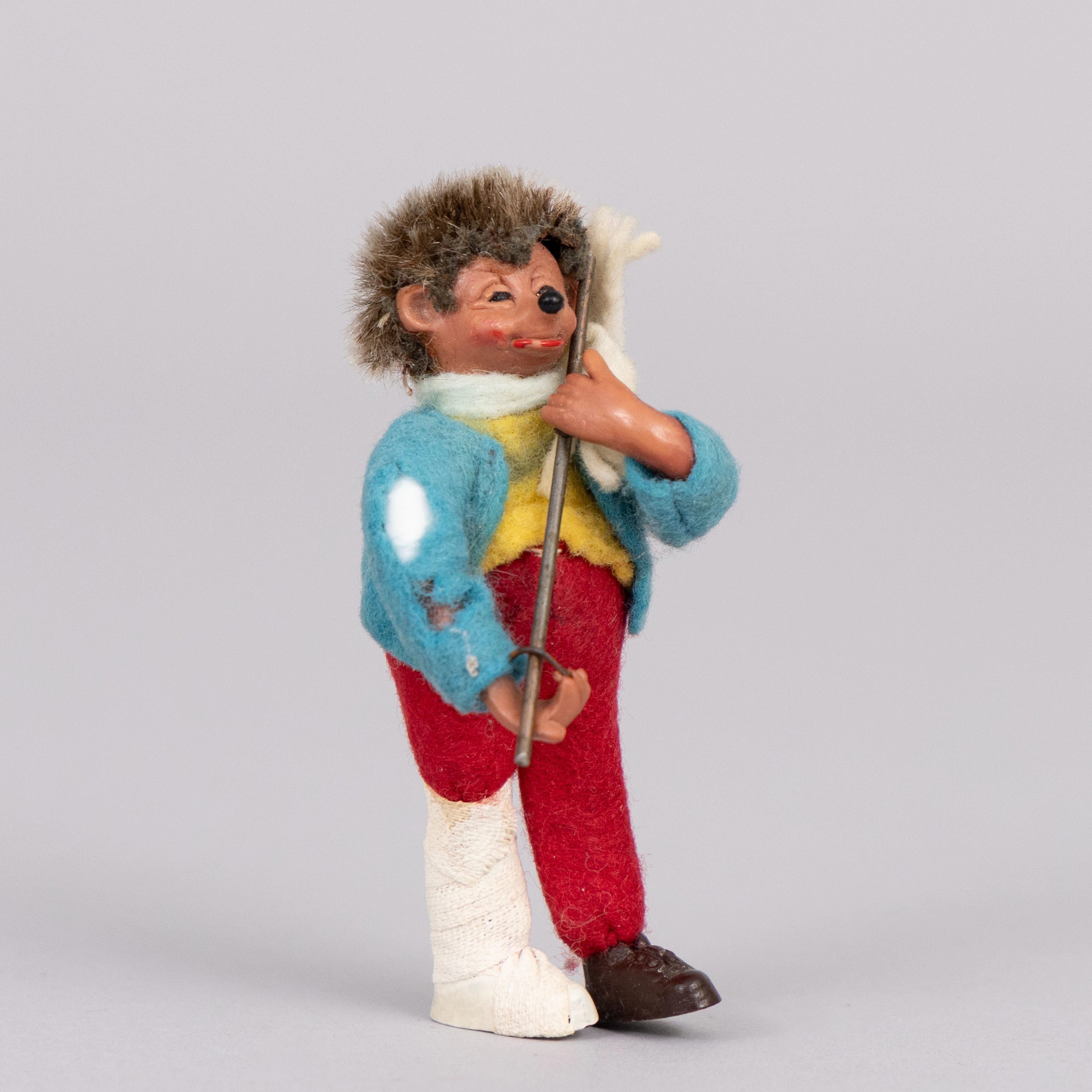 TROLL, "Mecki", leksaksfigur, Steiff, Tyskland.