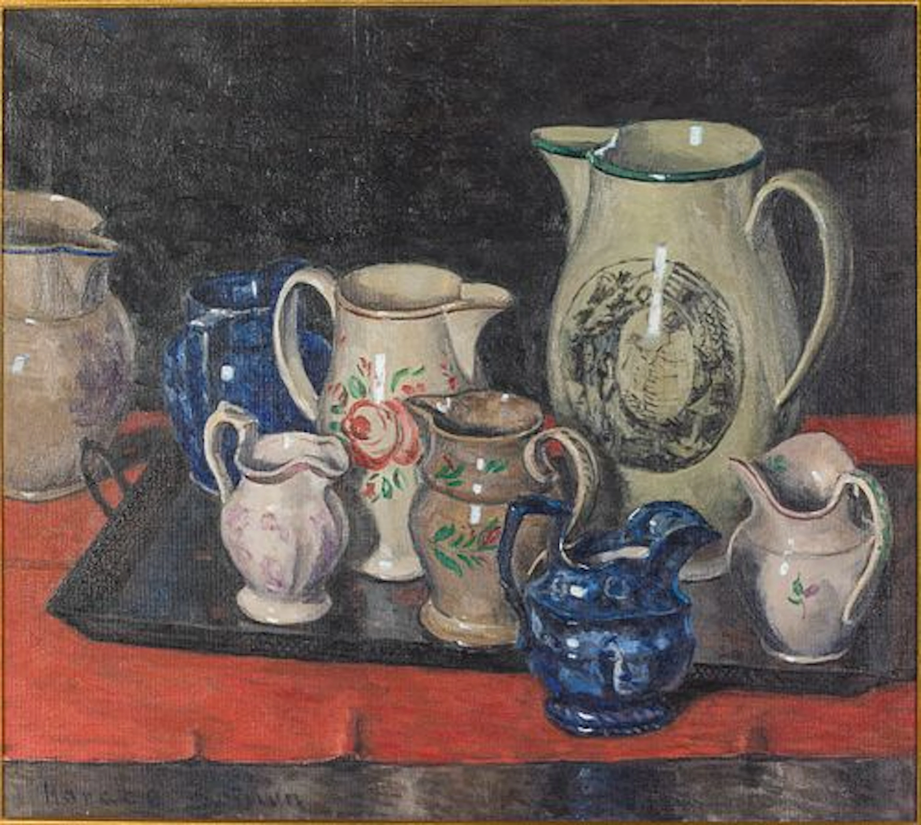 Horace Brown (IL/NY, 1876-1949), Still Life, O/C