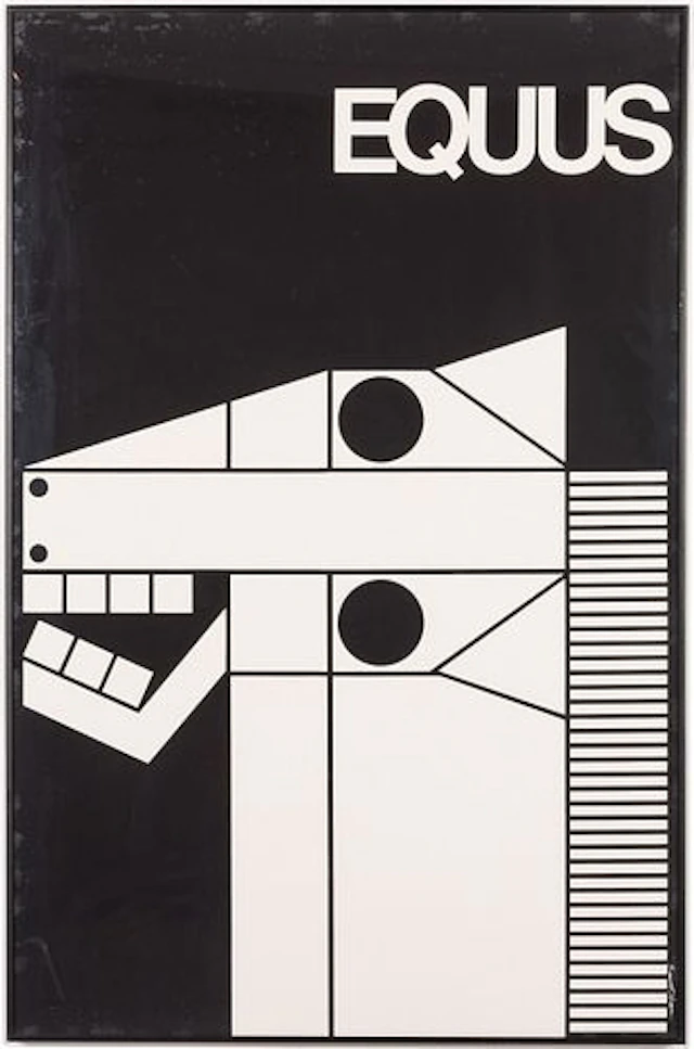 Gilbert Lesser, Equus Broadway Poster