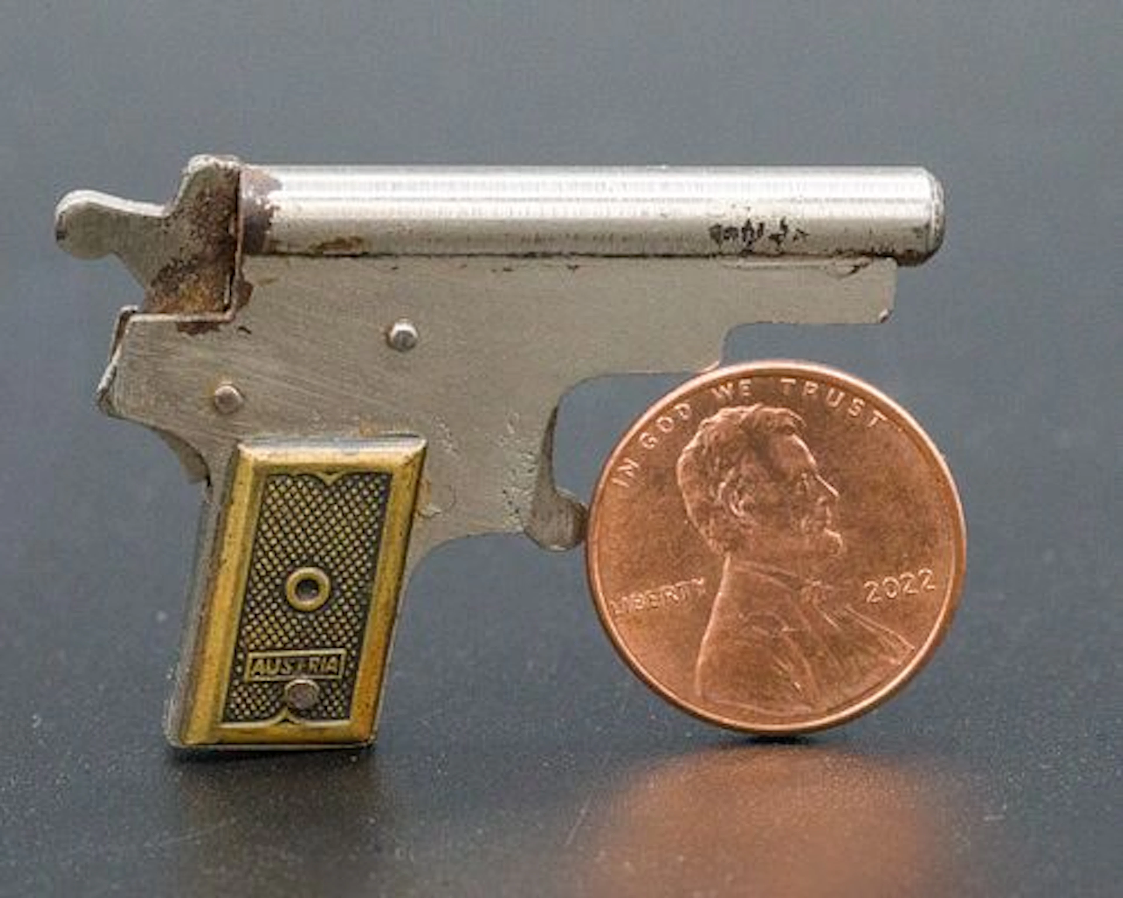 Rare Franz Pfannl Kolibri Model 1 Single Shot Pistol