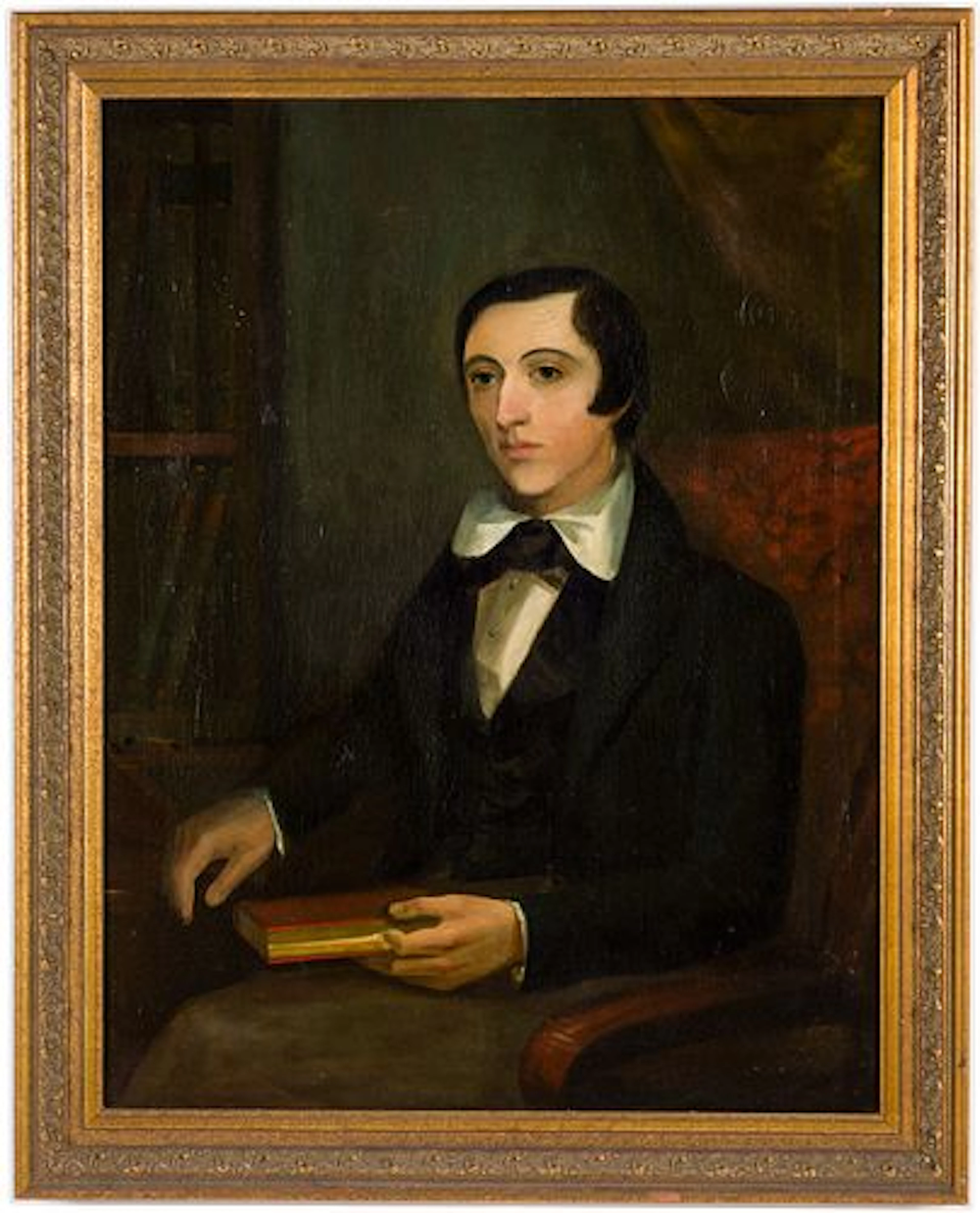 American School, Portrait of a Young Man, 19th C