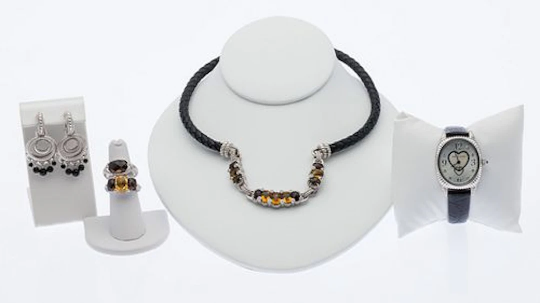 Judith Ripka Sterling Silver Jewelry & Watch, 5 pcs.