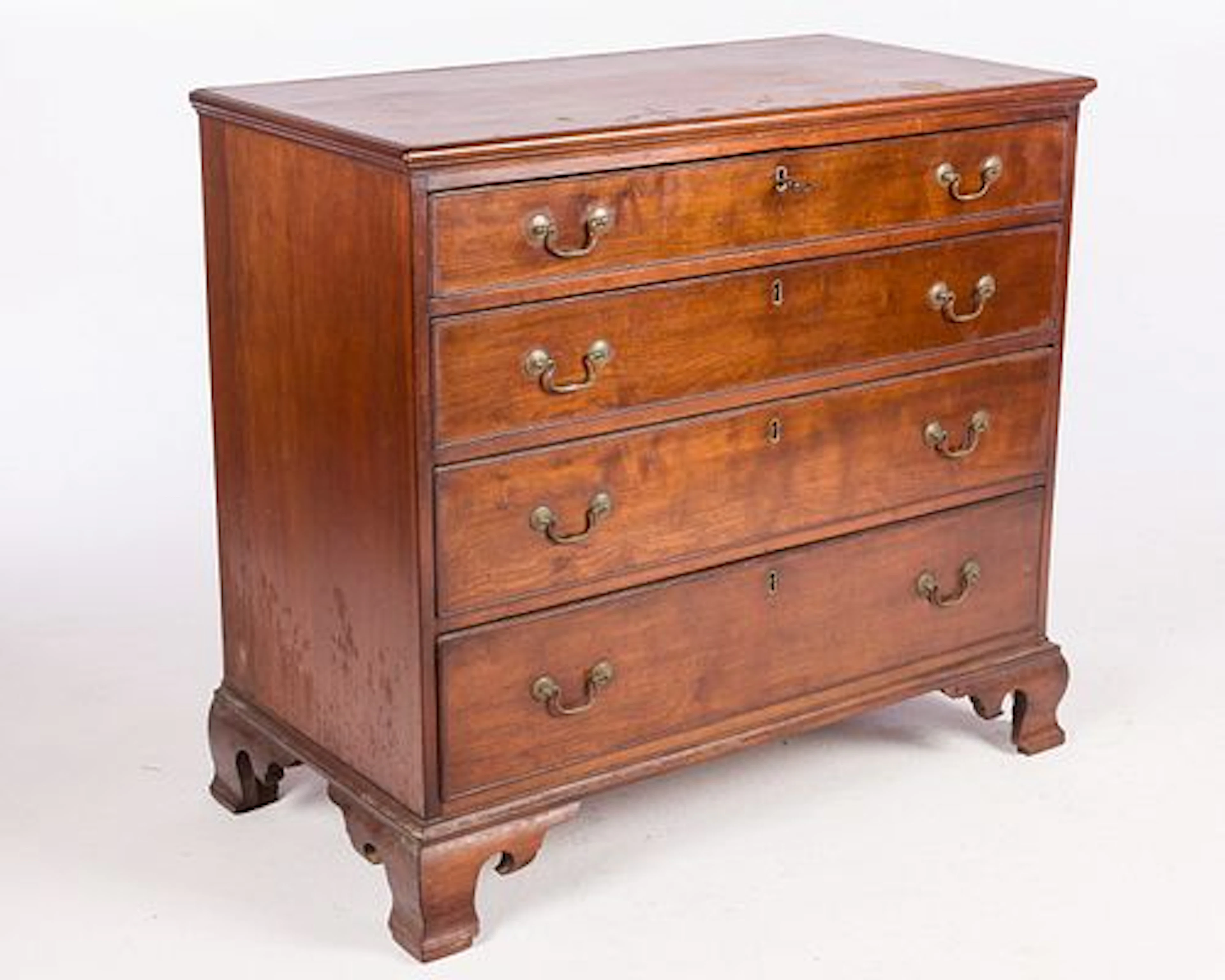 Chippendale Cherrywood Chest of Drawers, c. 1760