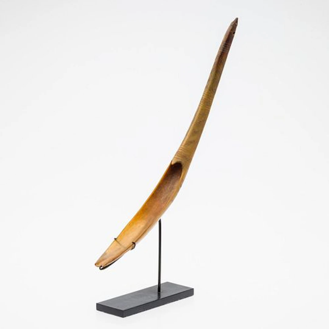 Carved African Tribal Horn