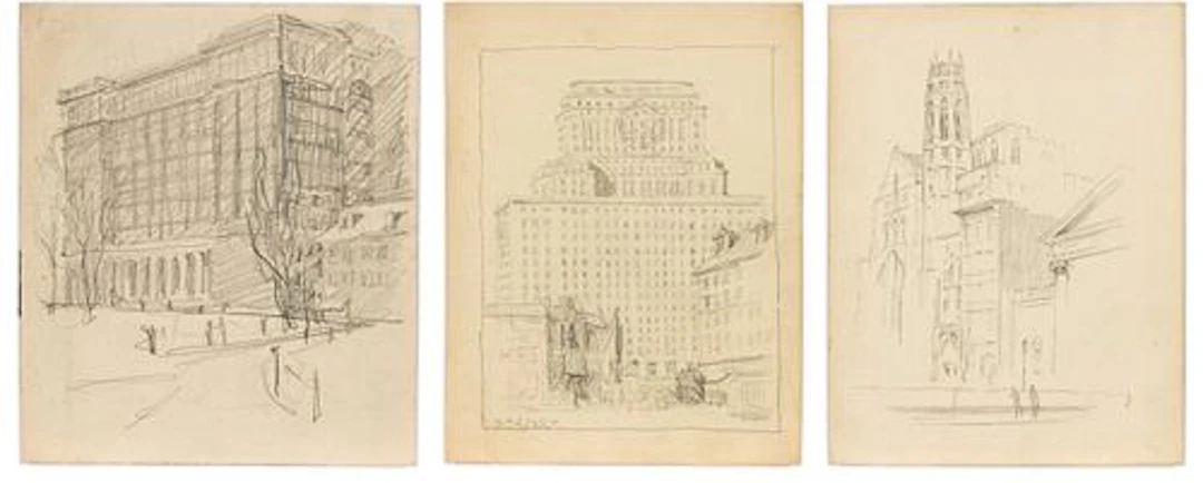 Christopher Murphy Jr., 3 New York Sketches